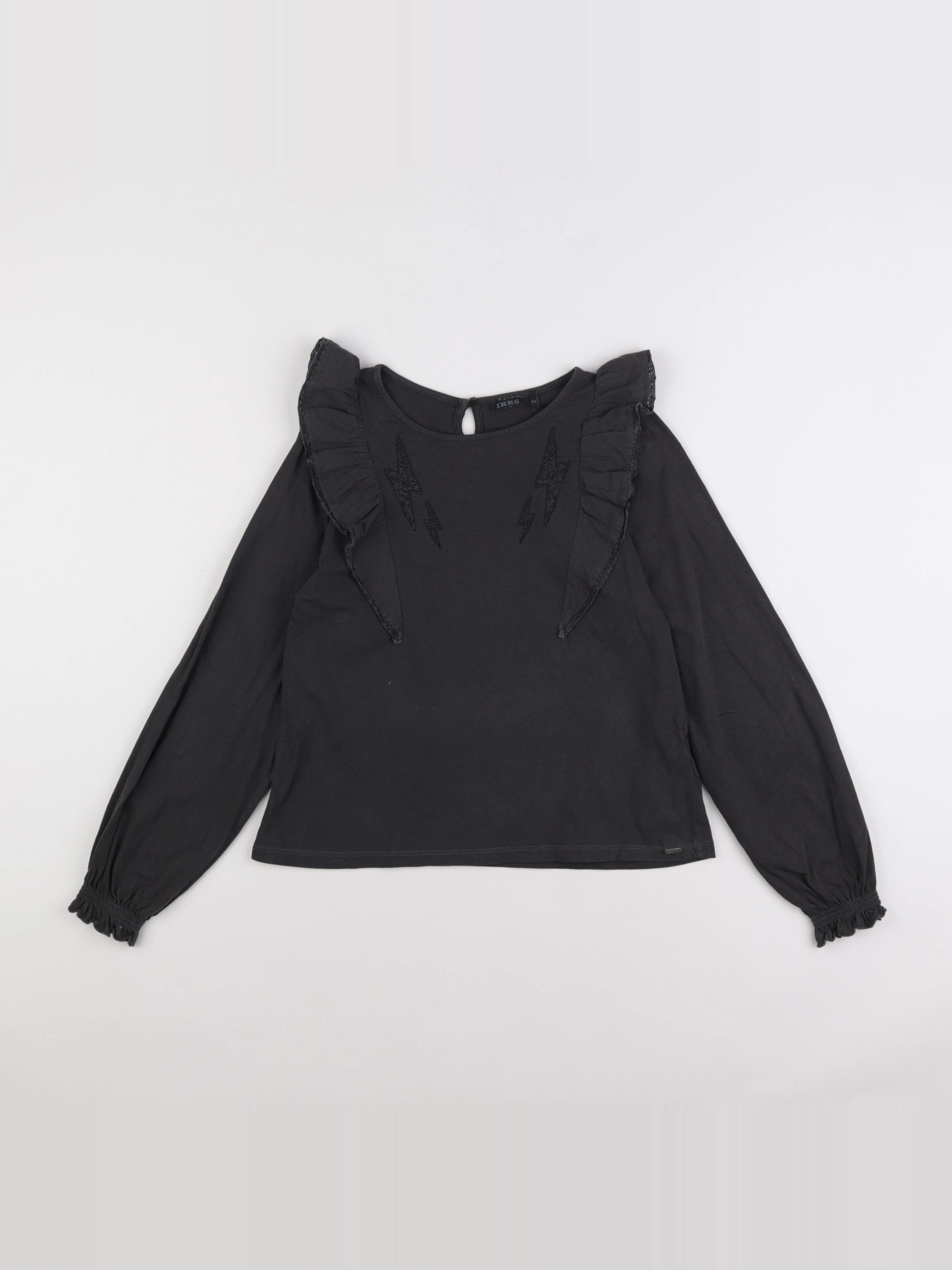 IKKS - tee-shirt gris - 10 ans