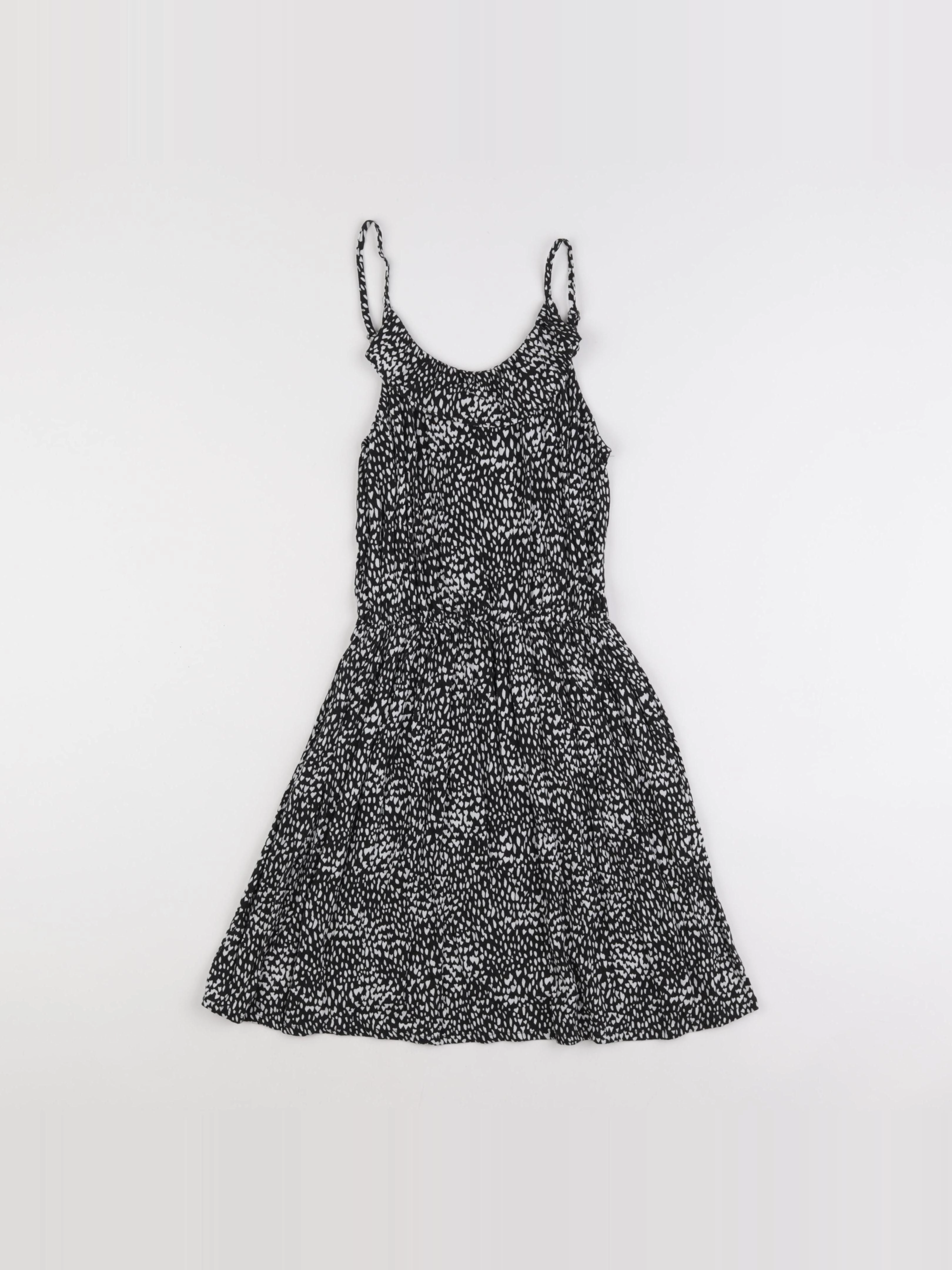 IKKS - robe noir - 10 ans