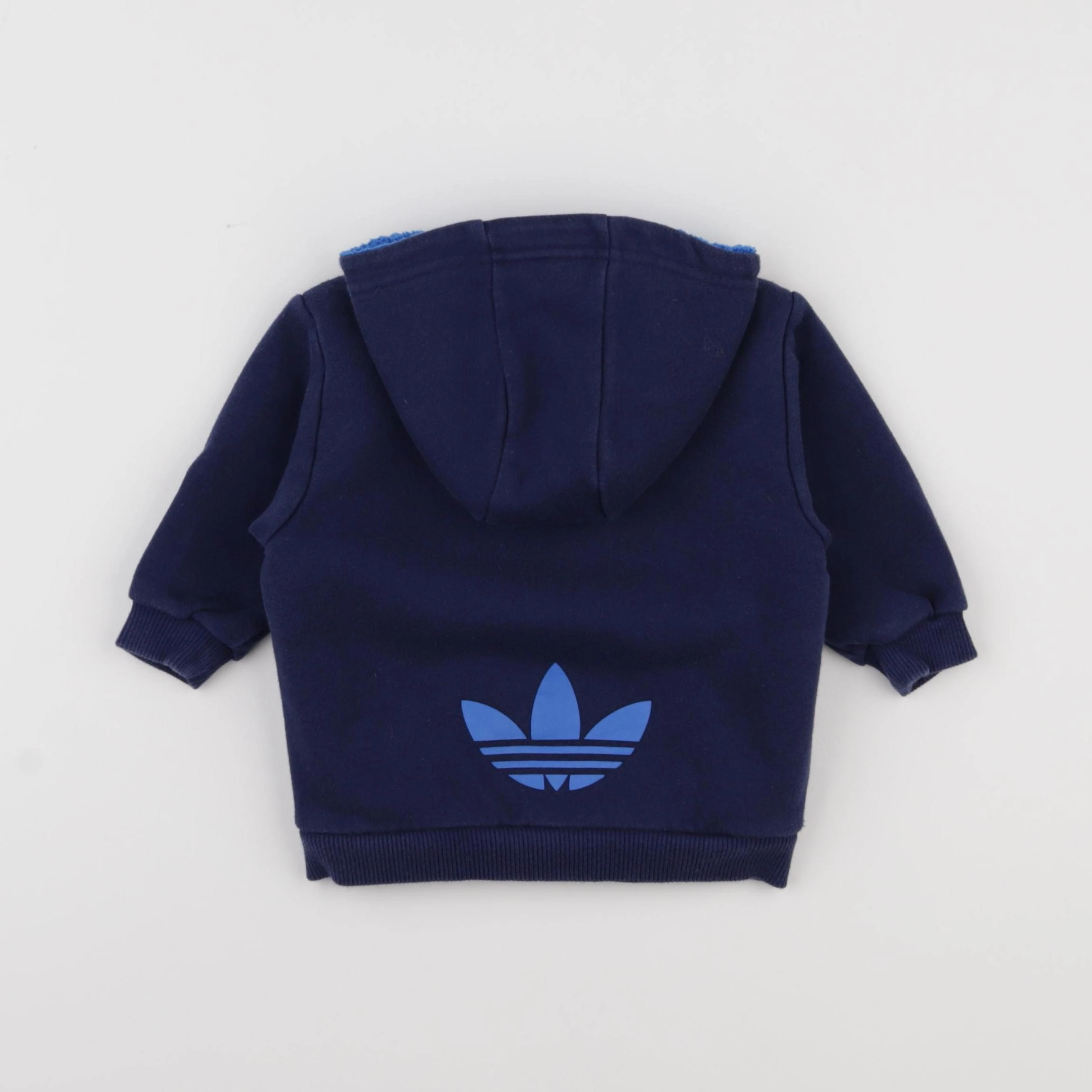 Adidas - sweat bleu - 6 mois