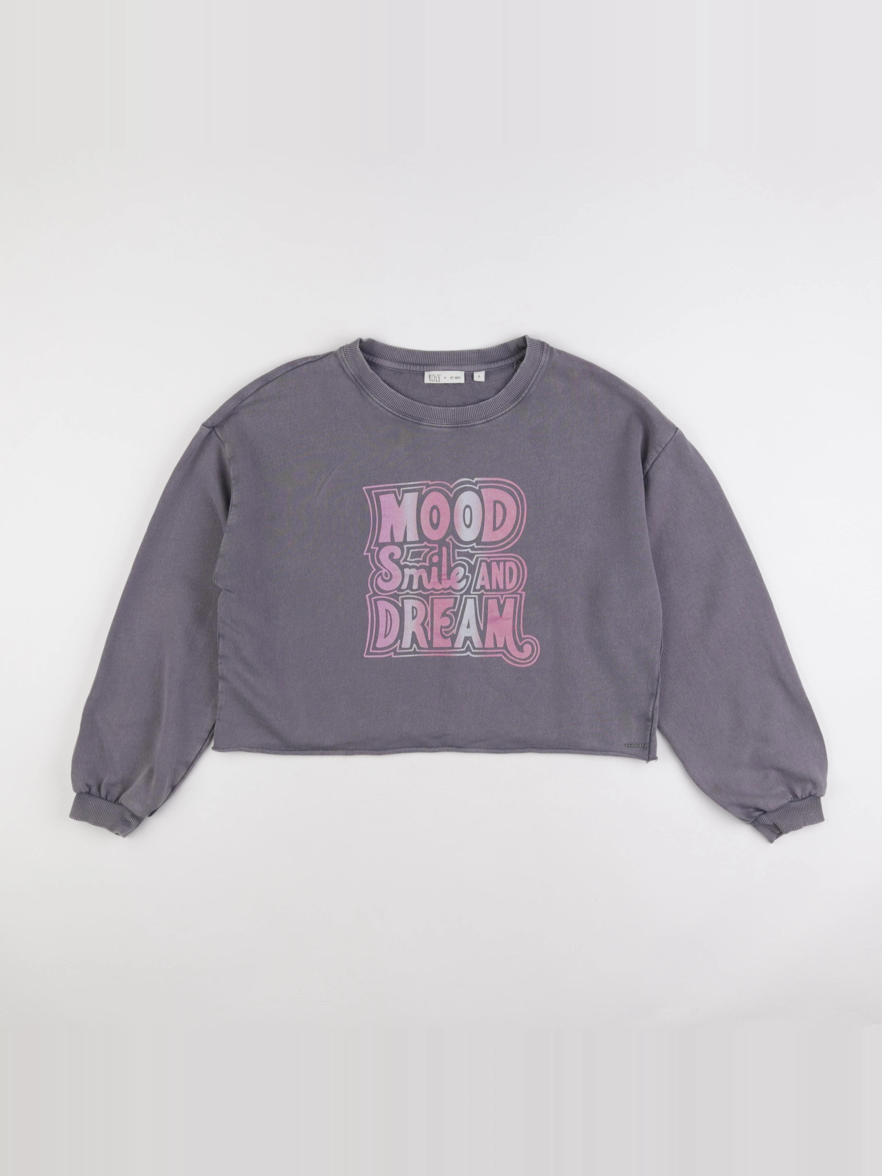 IKKS - sweat violet - 8 ans