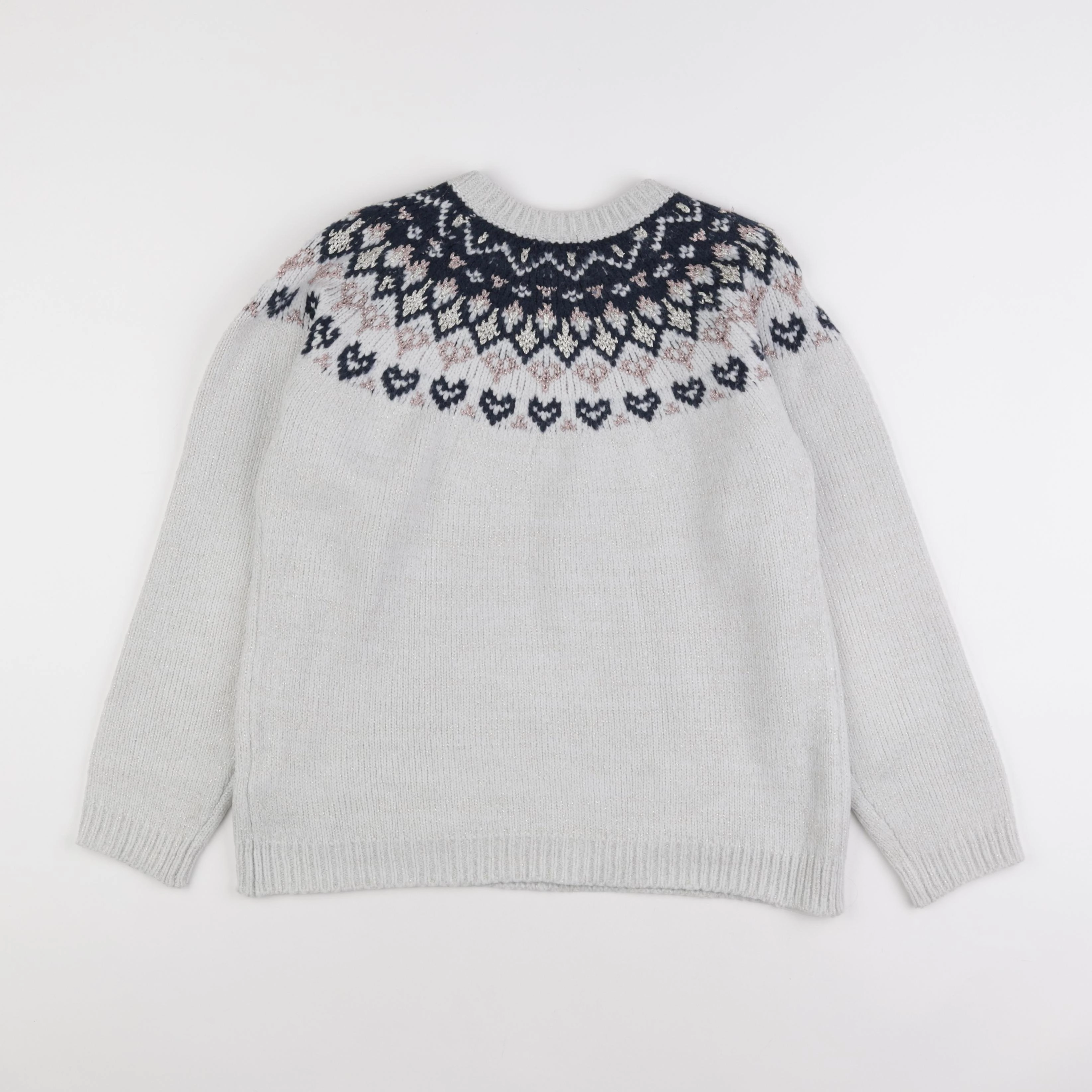 Vertbaudet - pull beige - 14 ans