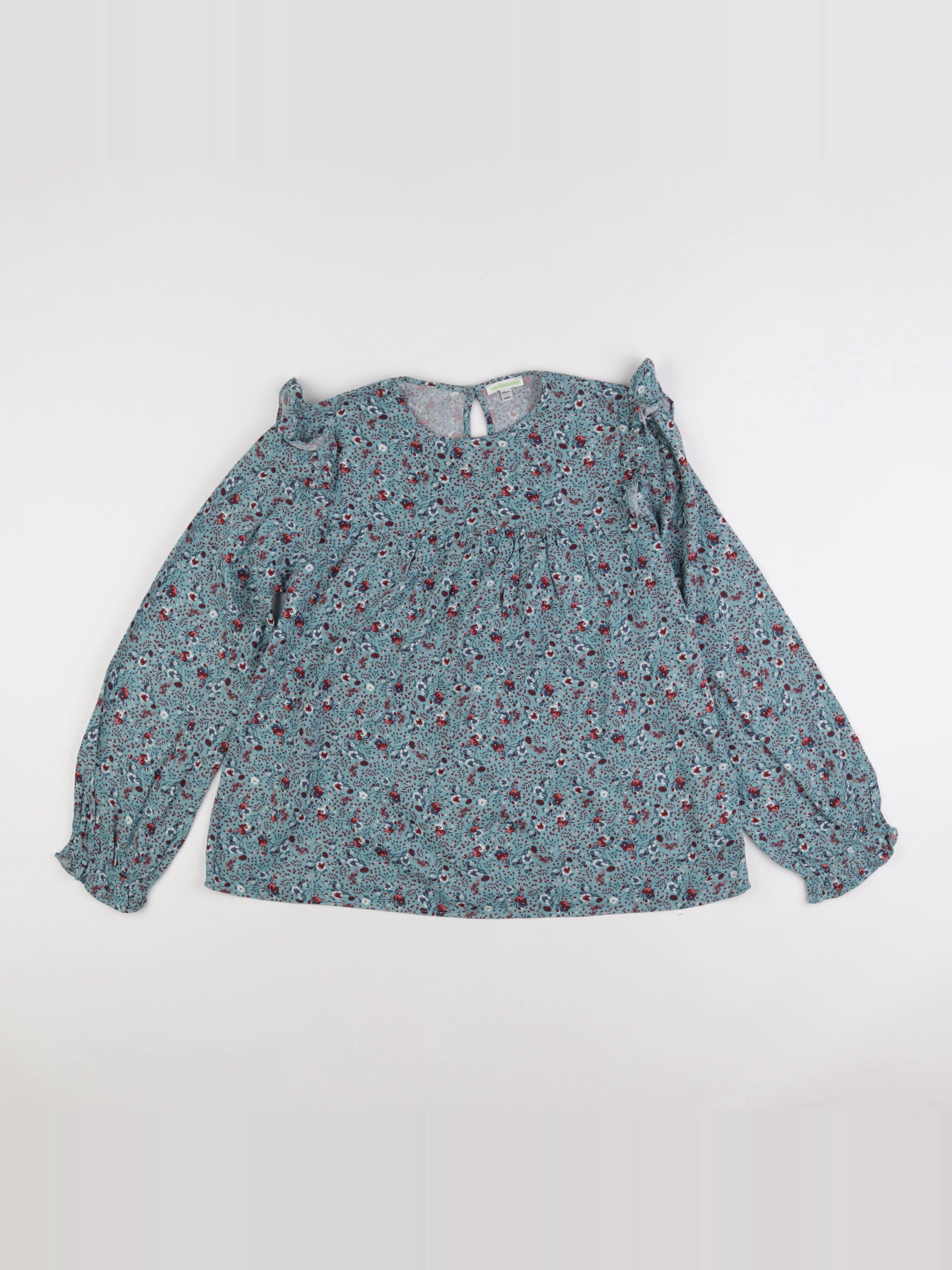 Vertbaudet - blouse vert - 14 ans