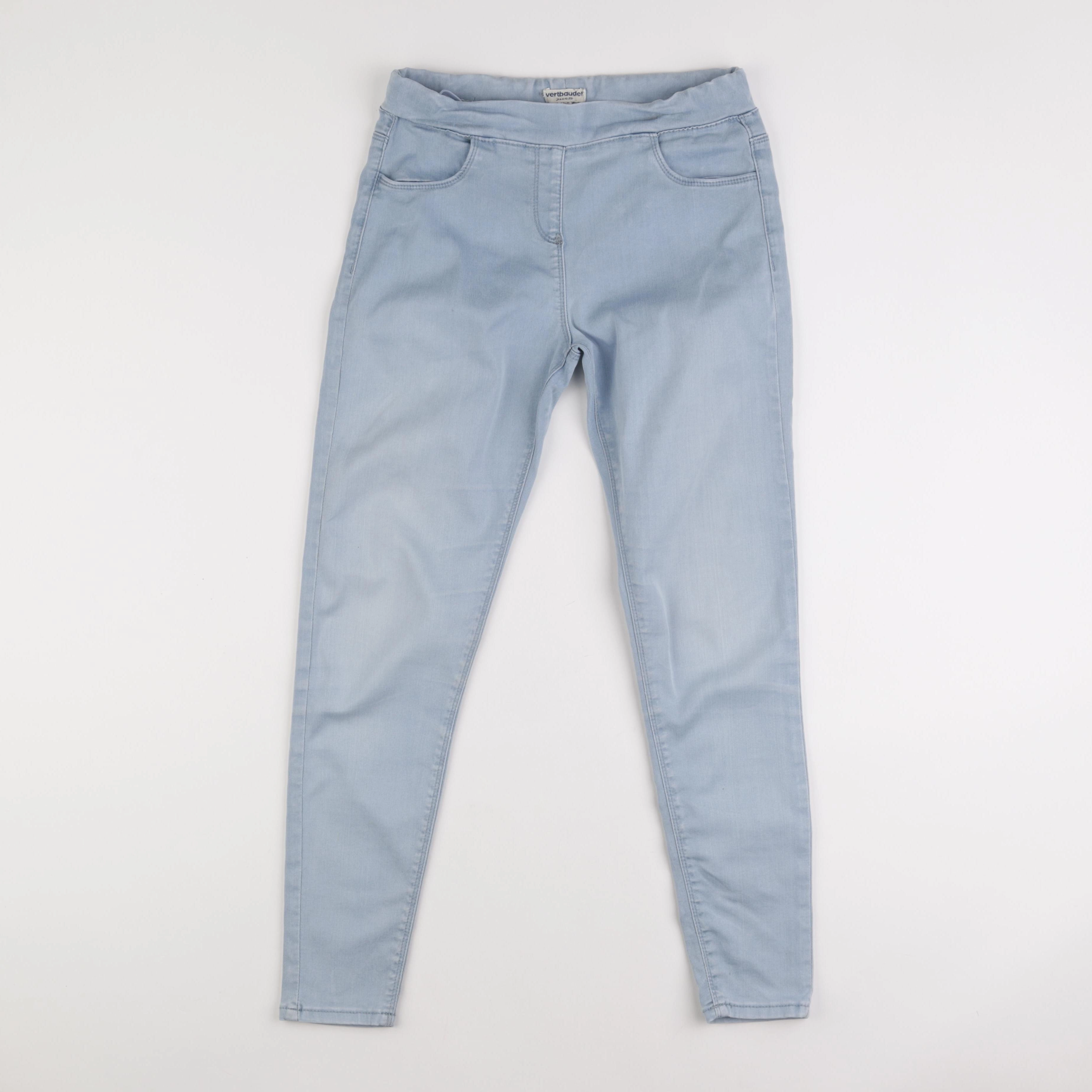Vertbaudet - jegging bleu - 14 ans