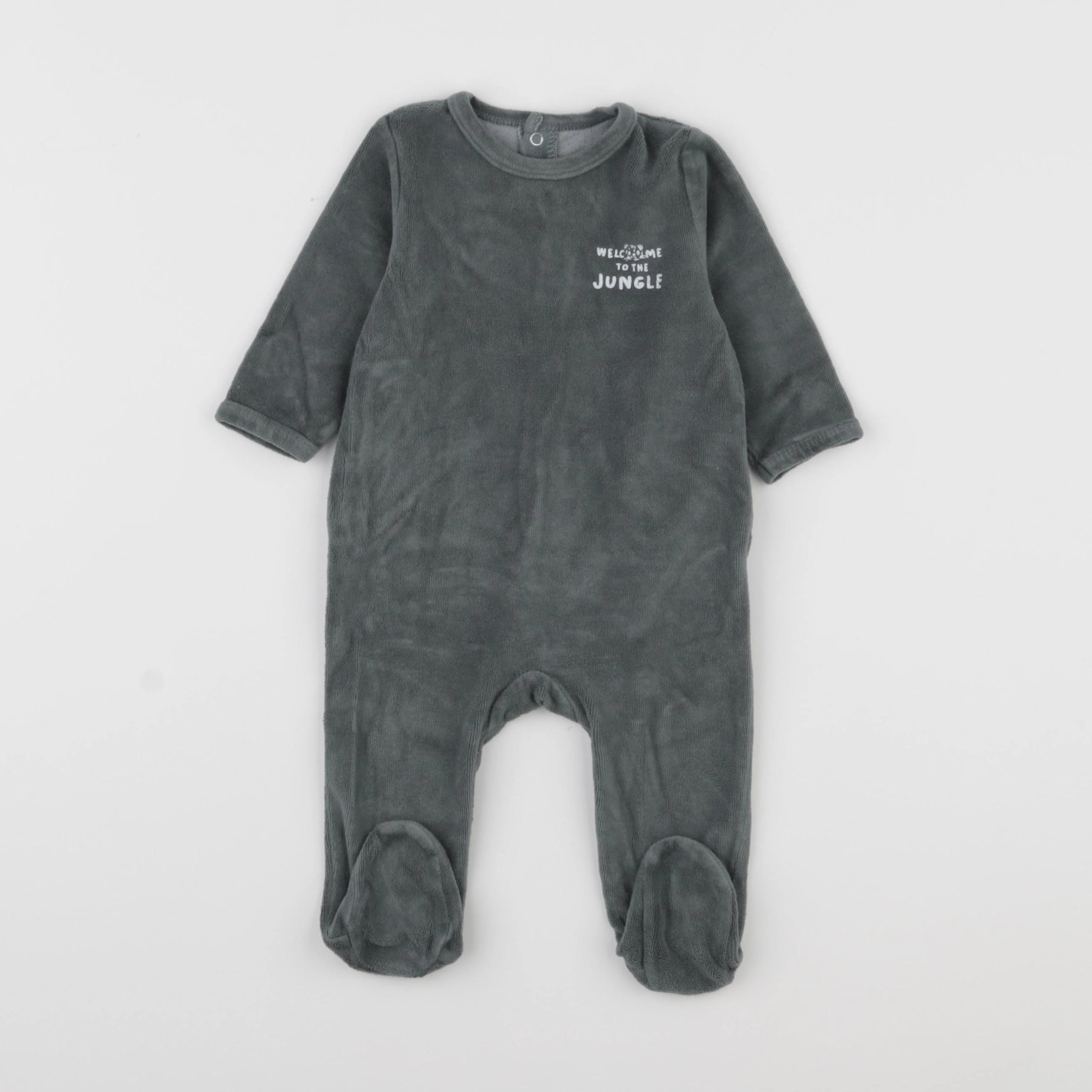 Vertbaudet - pyjama vert - 3/6 mois