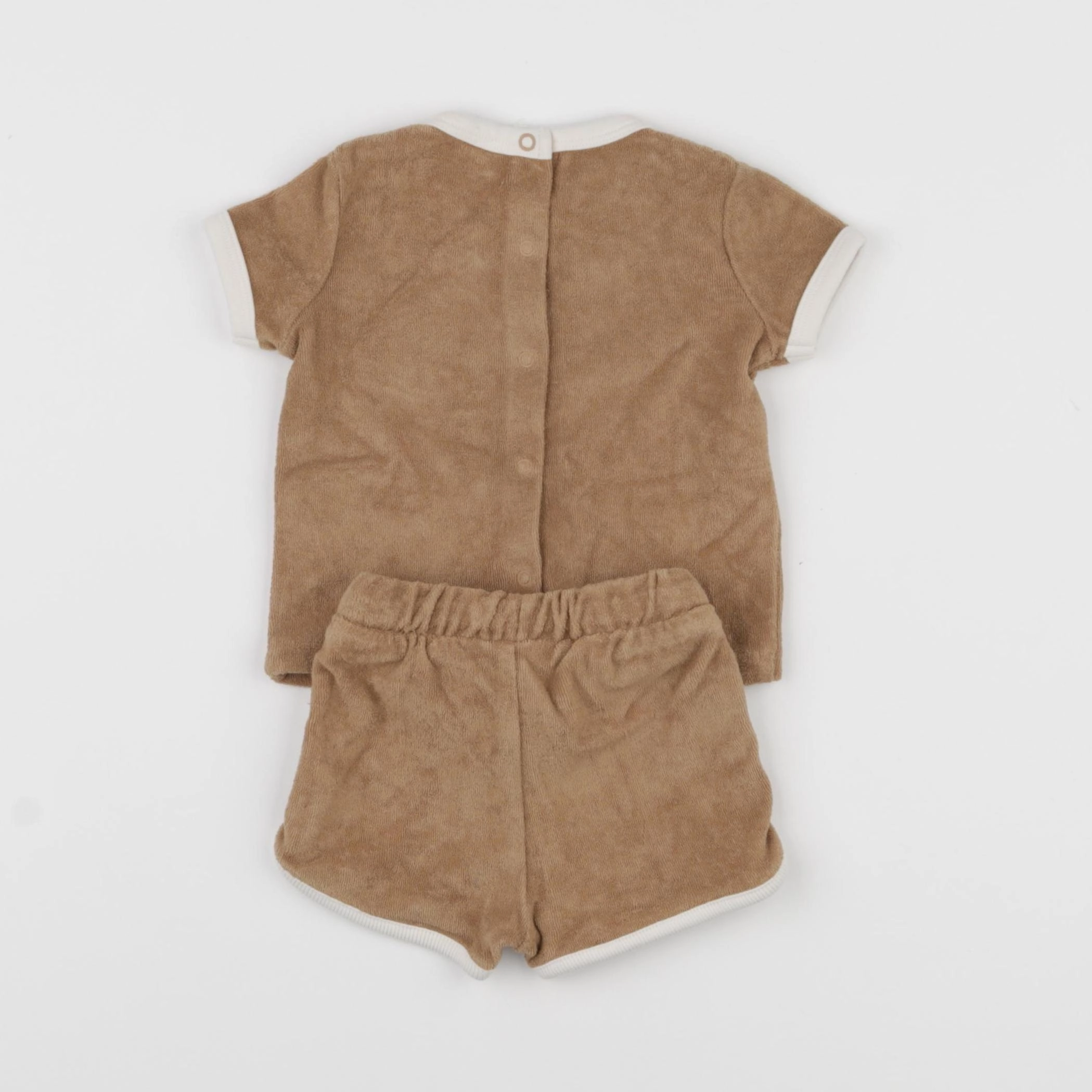 Vertbaudet - ensemble marron - 3 mois