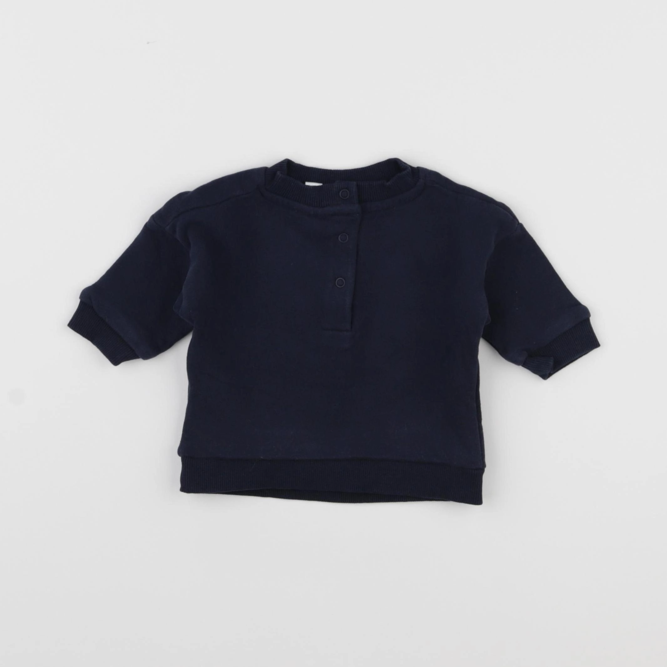 Vertbaudet - sweat bleu - 3 mois