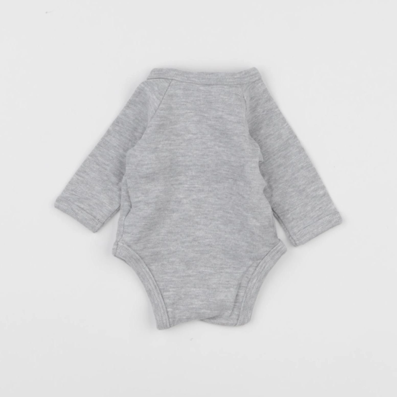 Vertbaudet - body gris - 0 mois