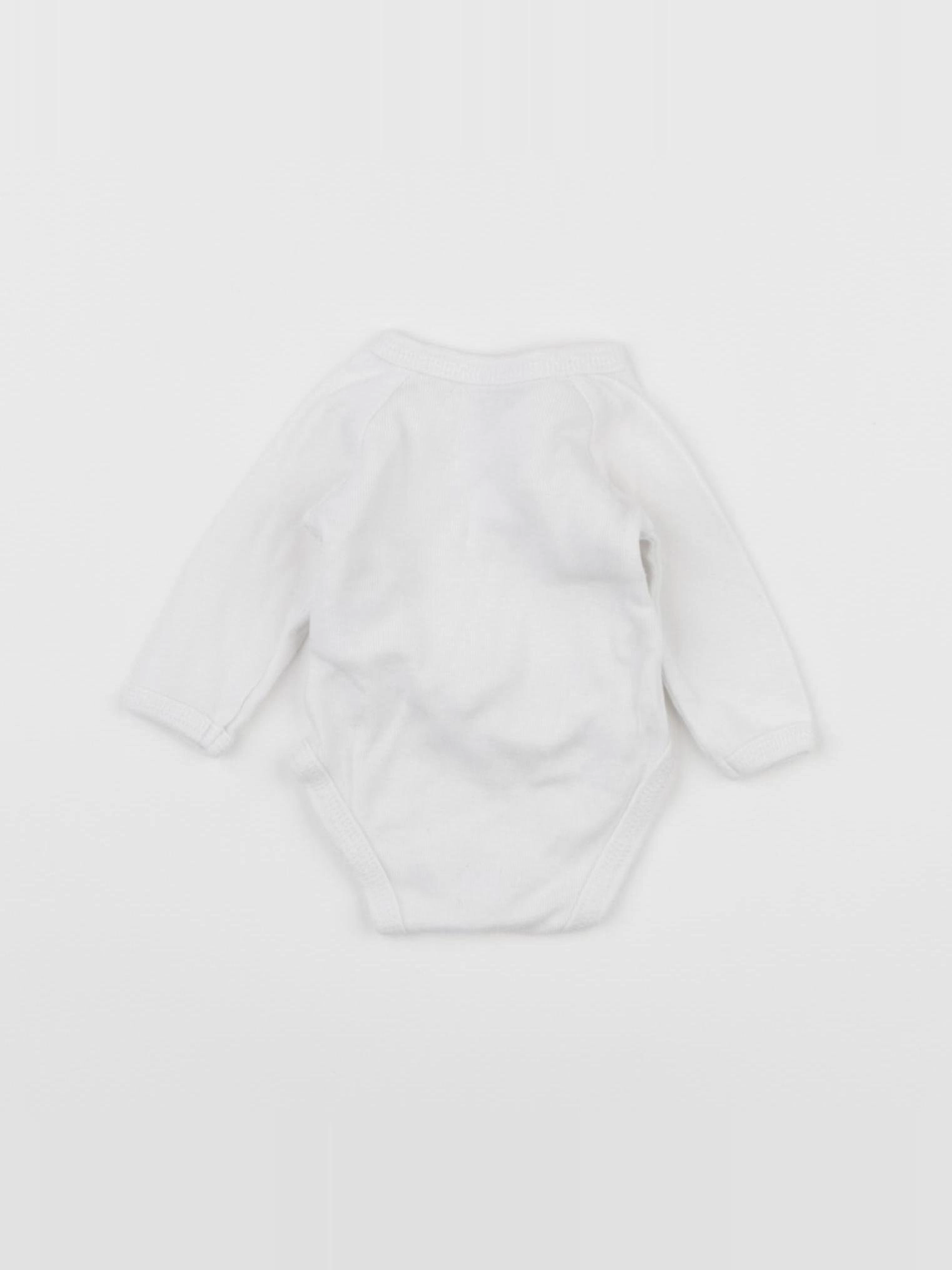Vertbaudet - body blanc - 0 mois