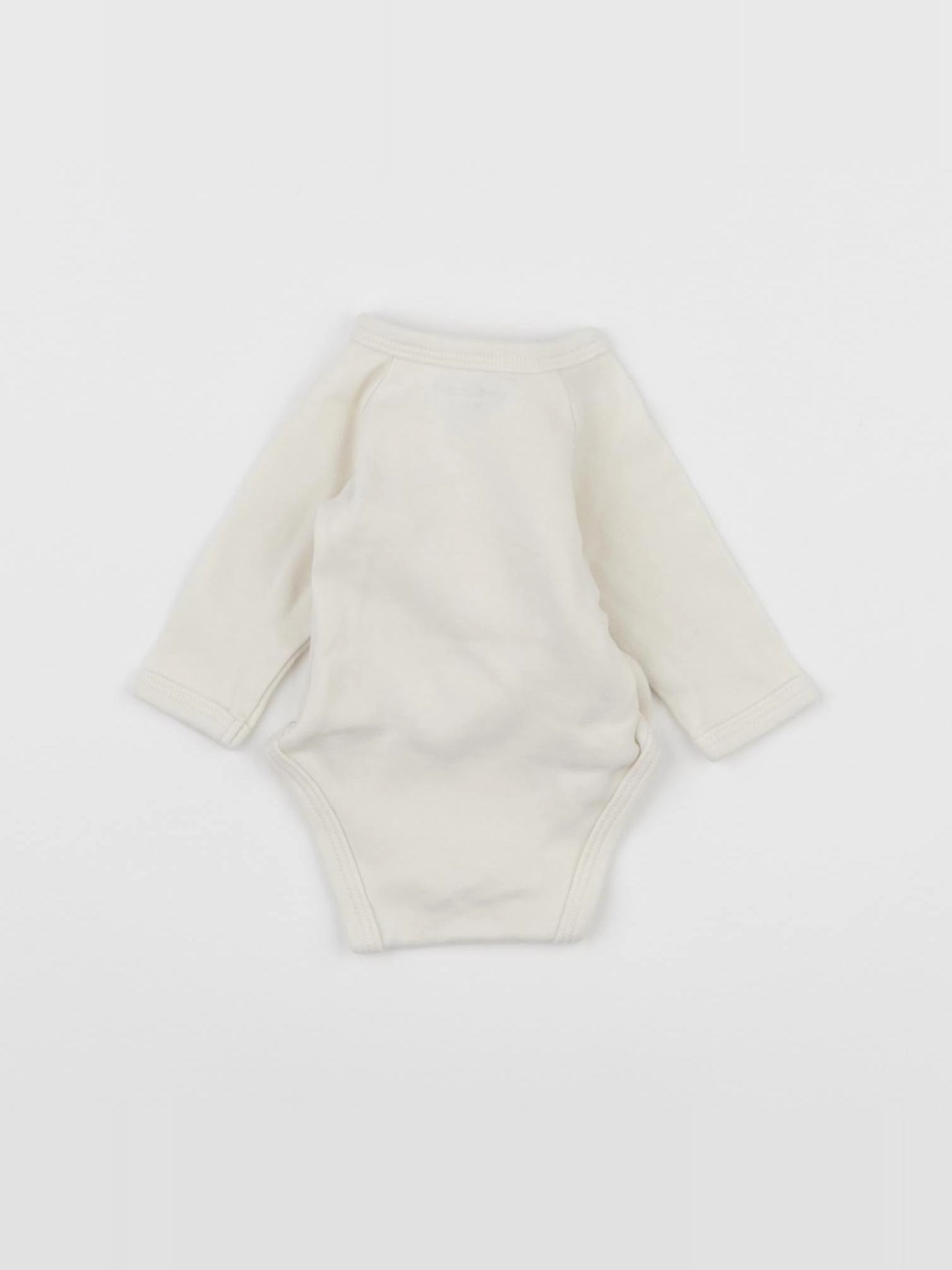 Vertbaudet - body beige - 0 mois