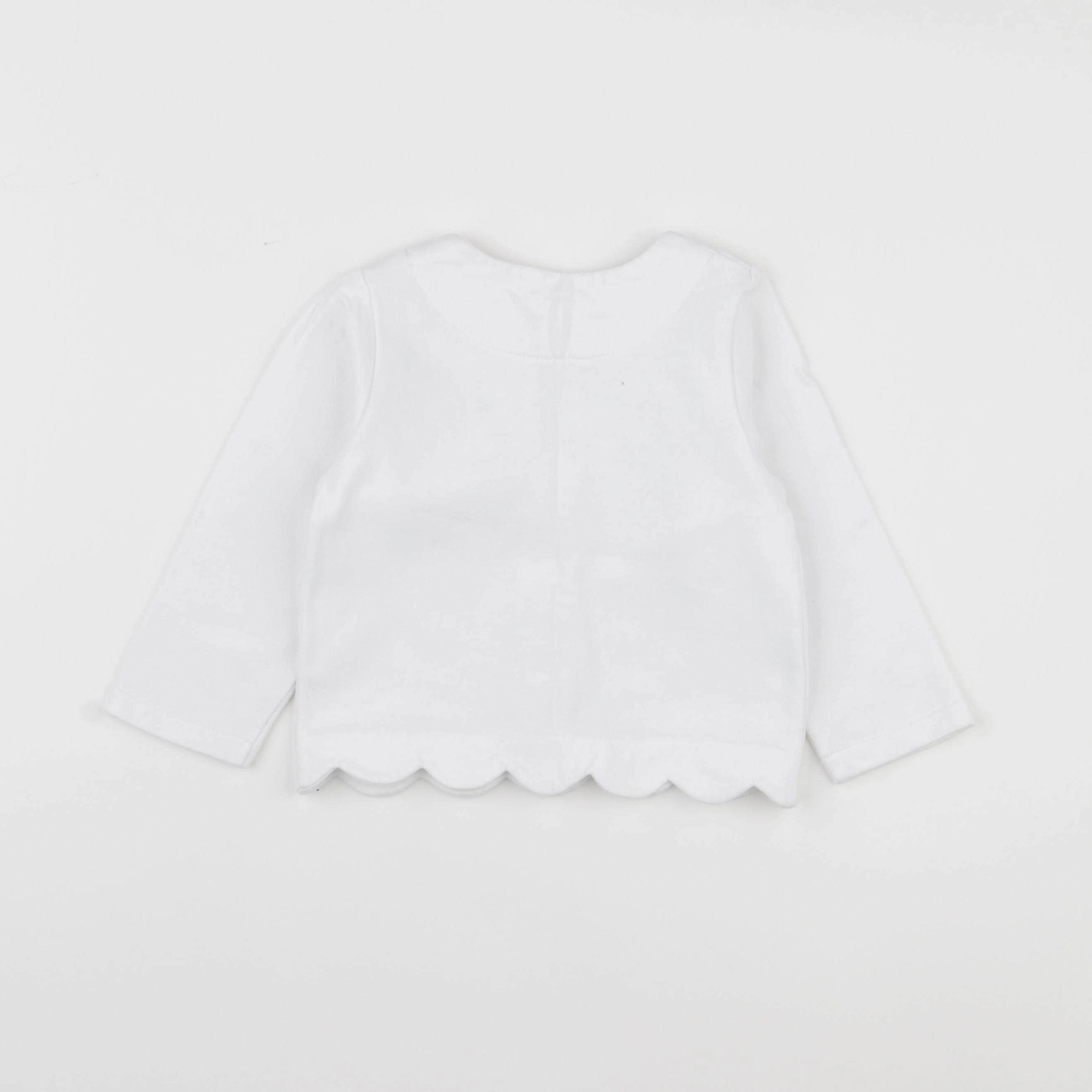 Jacadi - gilet blanc - 24 mois