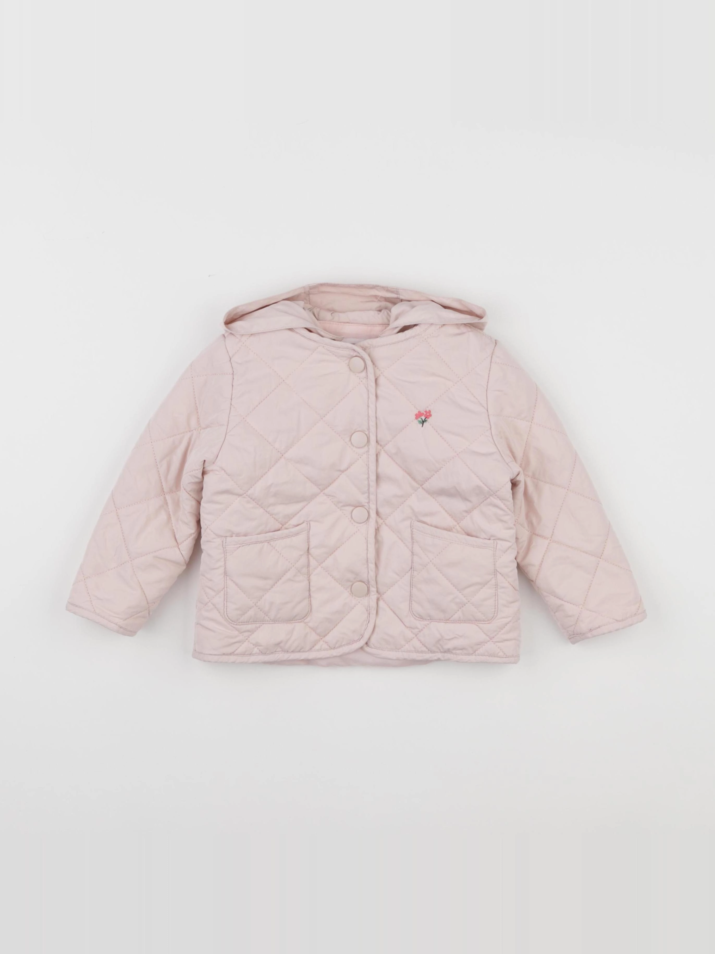 Cyrillus - doudoune rose - 24 mois