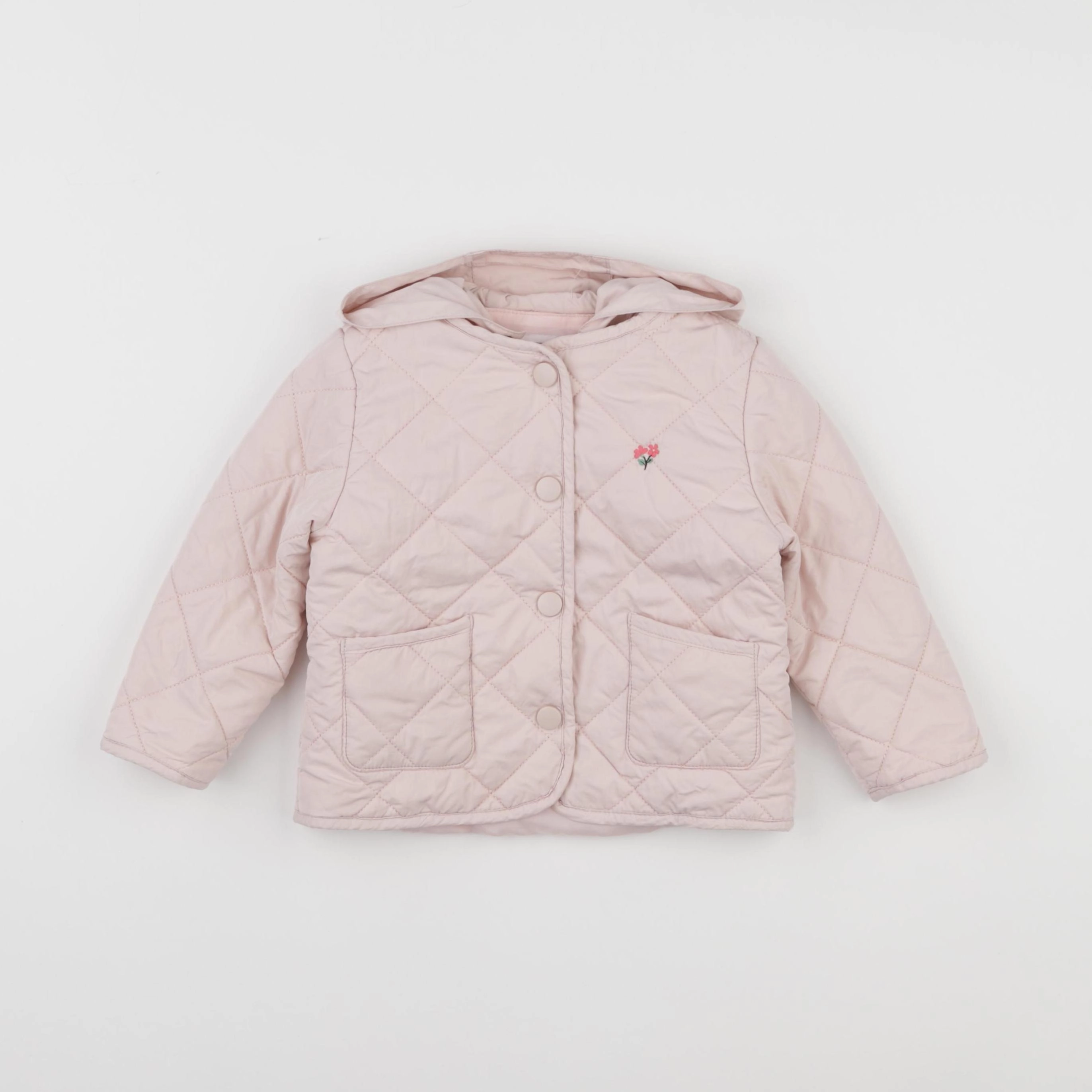 Cyrillus - doudoune rose - 24 mois