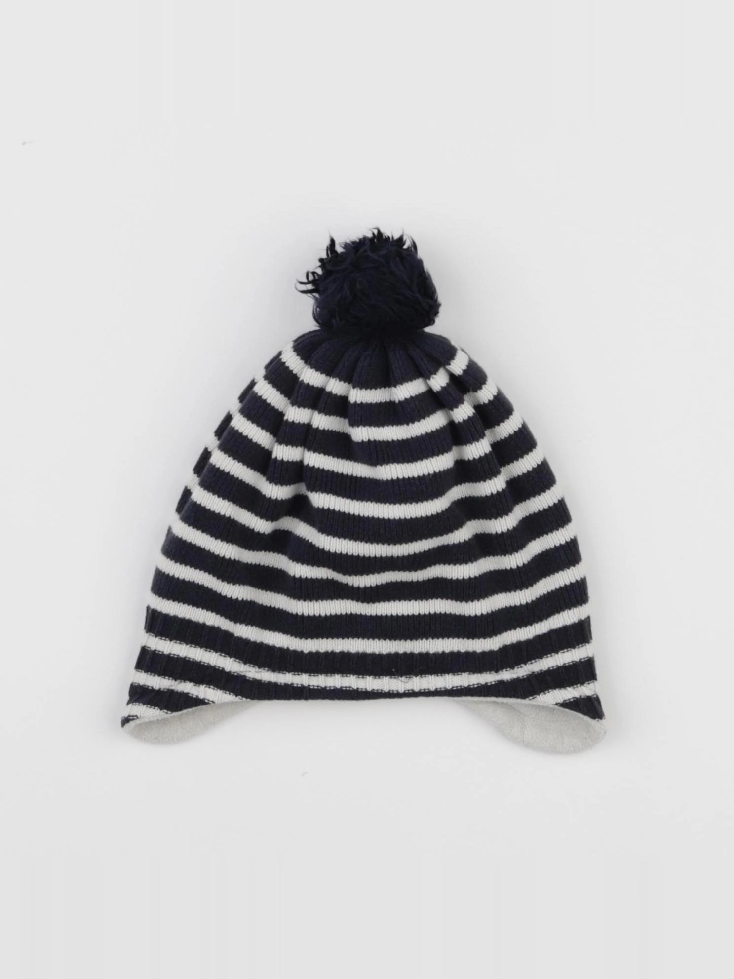 Jacadi - bonnet bleu, blanc - 6 ans