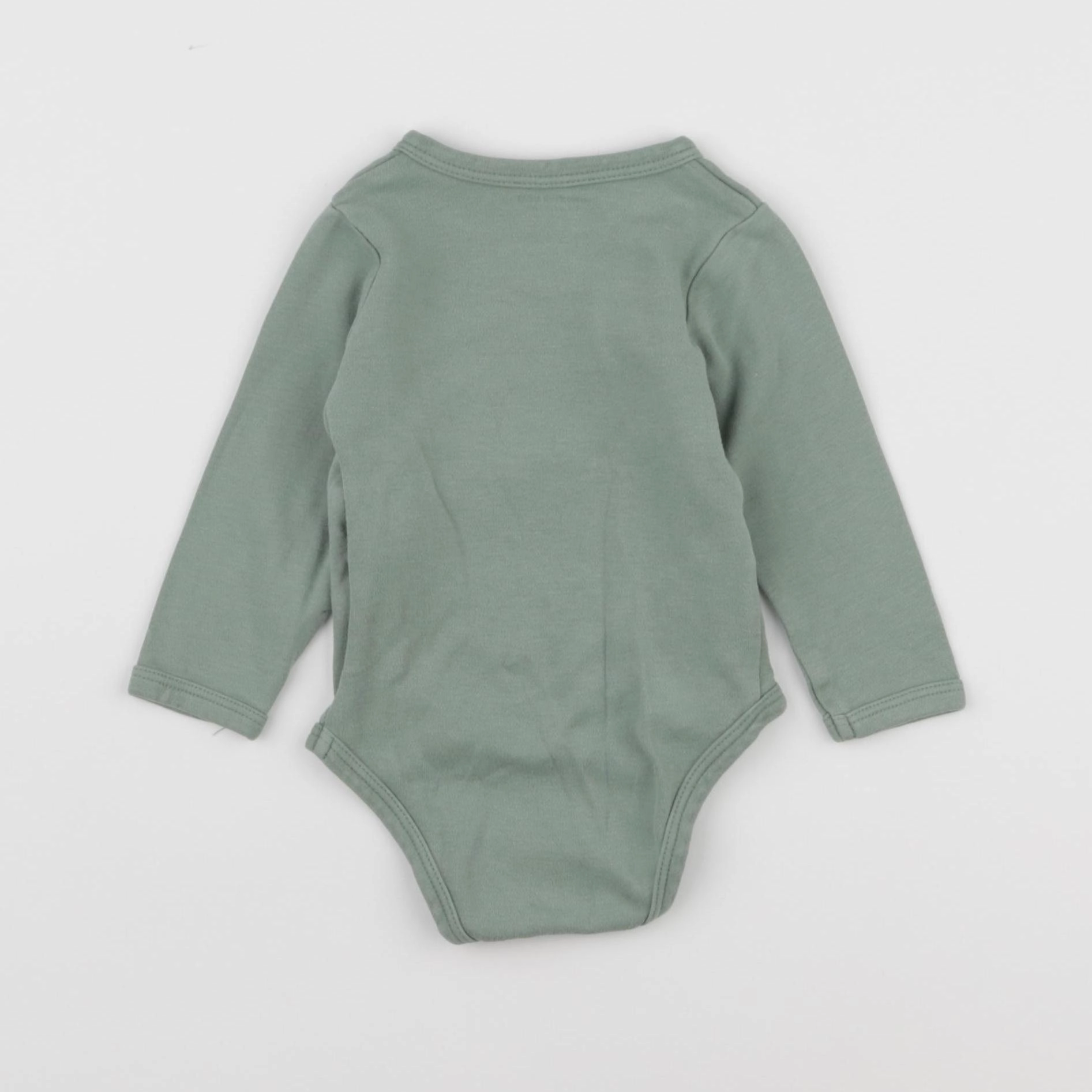 Vertbaudet - body vert - 9 mois
