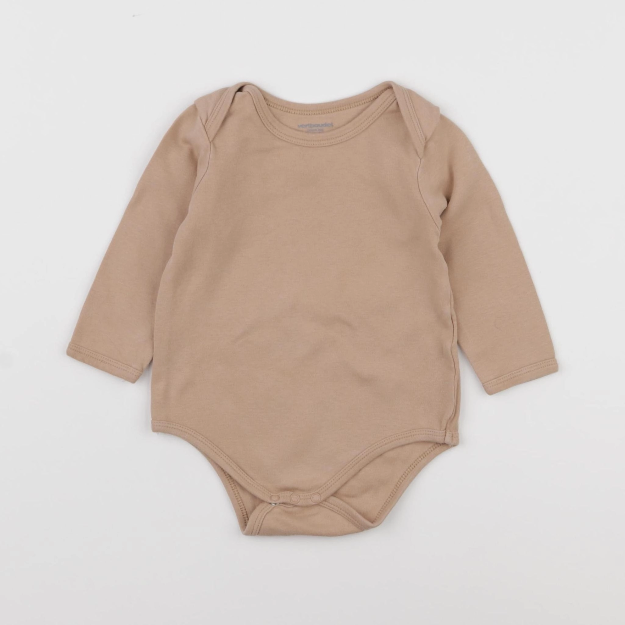 Vertbaudet - body marron - 18 mois