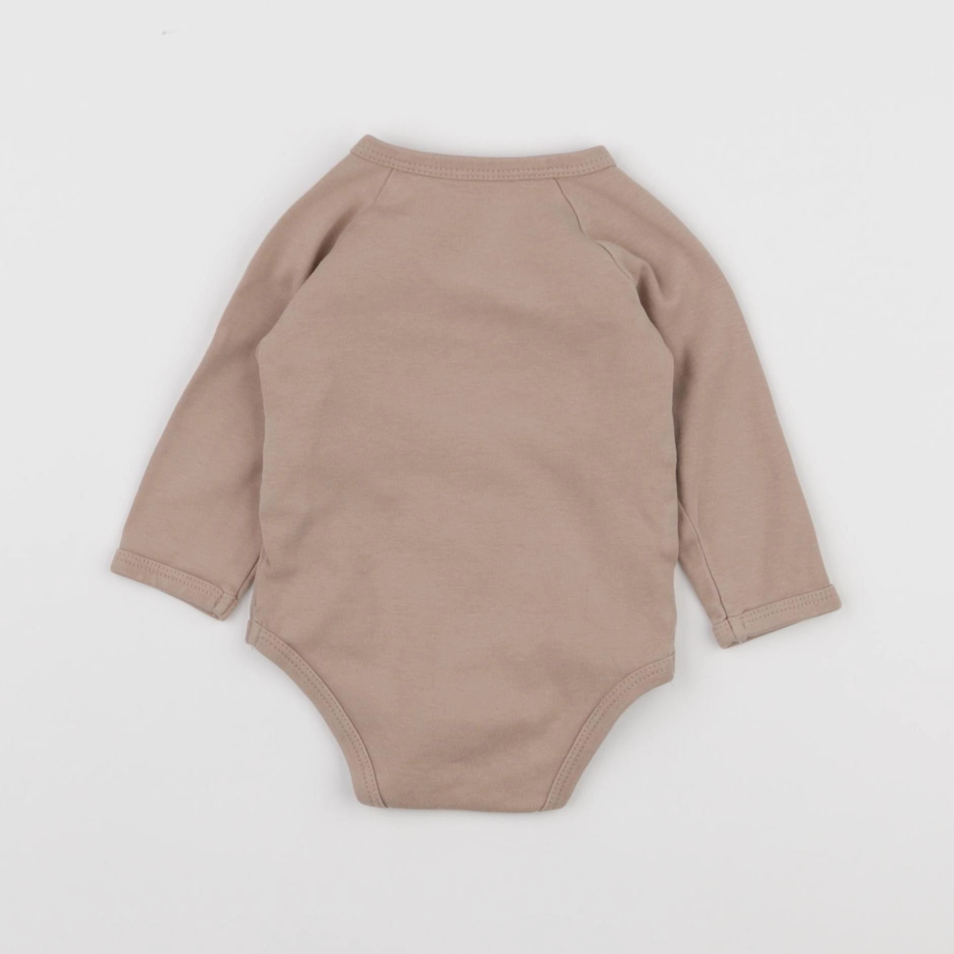 Vertbaudet - body marron - 9 mois