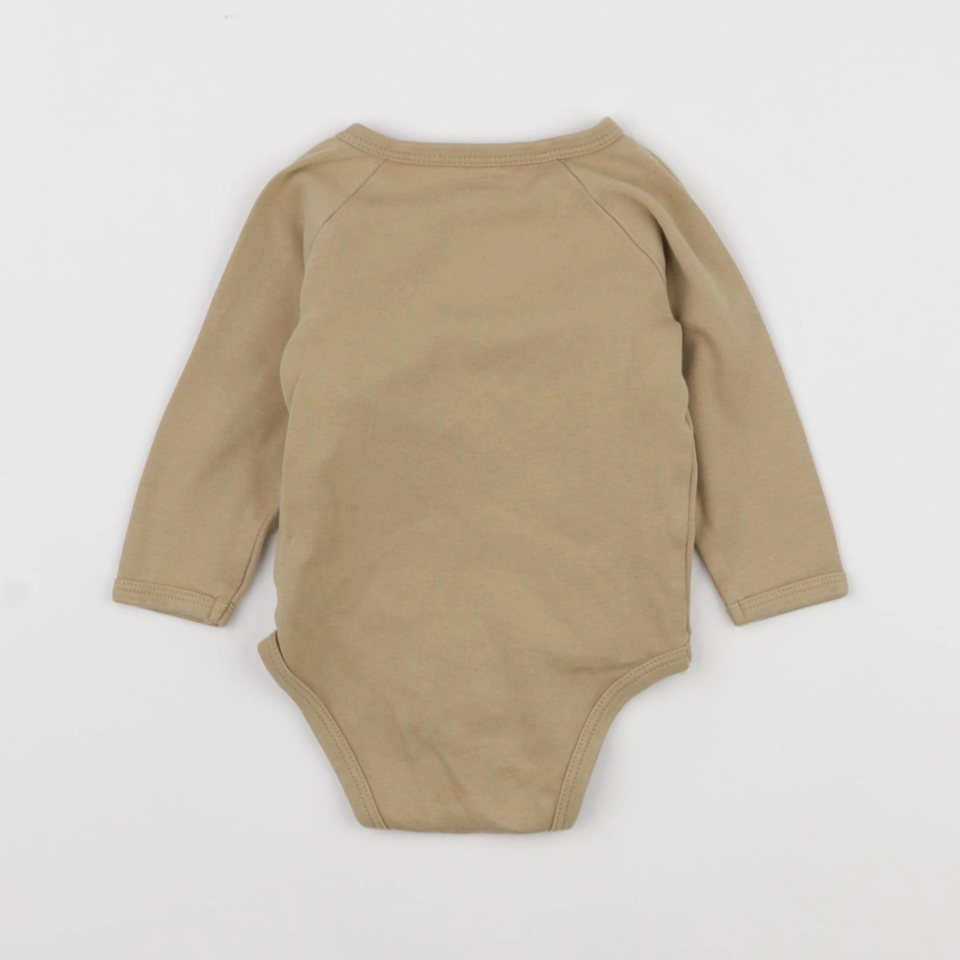 Vertbaudet - body beige - 9 mois