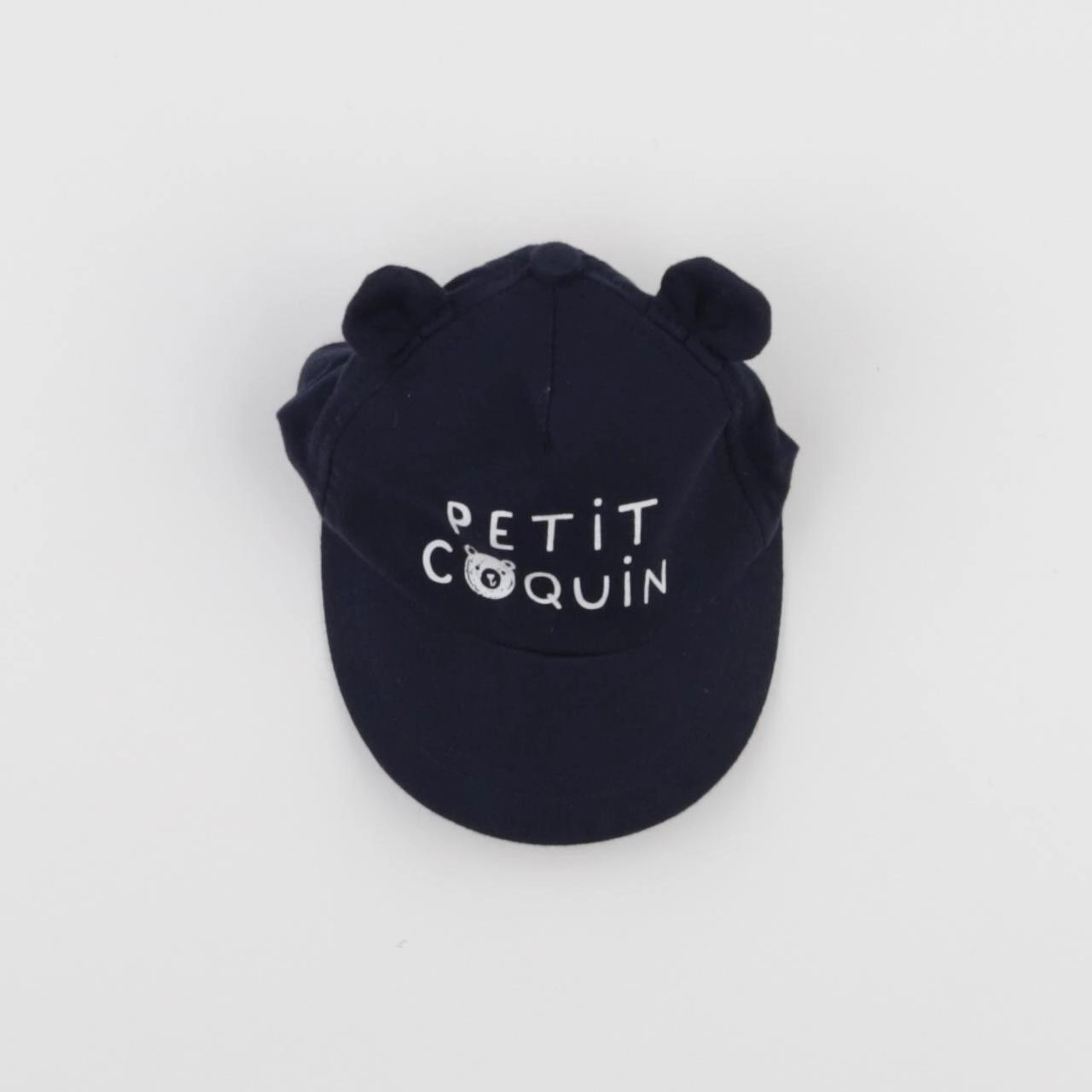Vertbaudet - casquette bleu - 3/6 mois