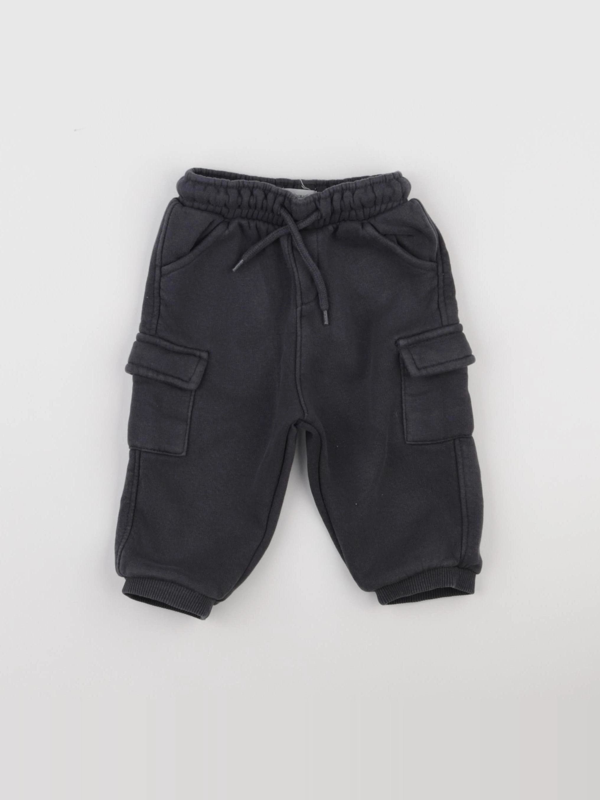 Vertbaudet - jogging gris - 9 mois