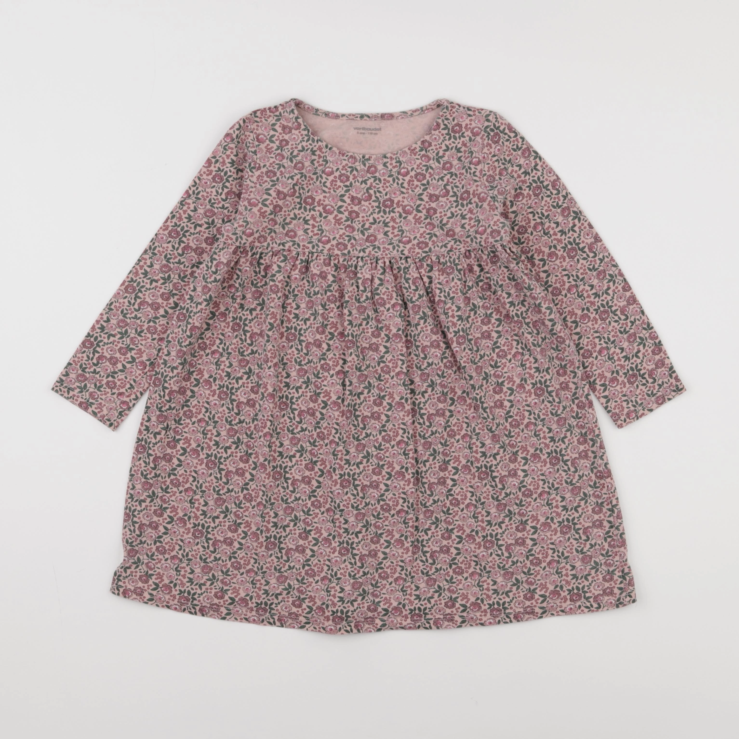 Vertbaudet - robe rose - 5 ans