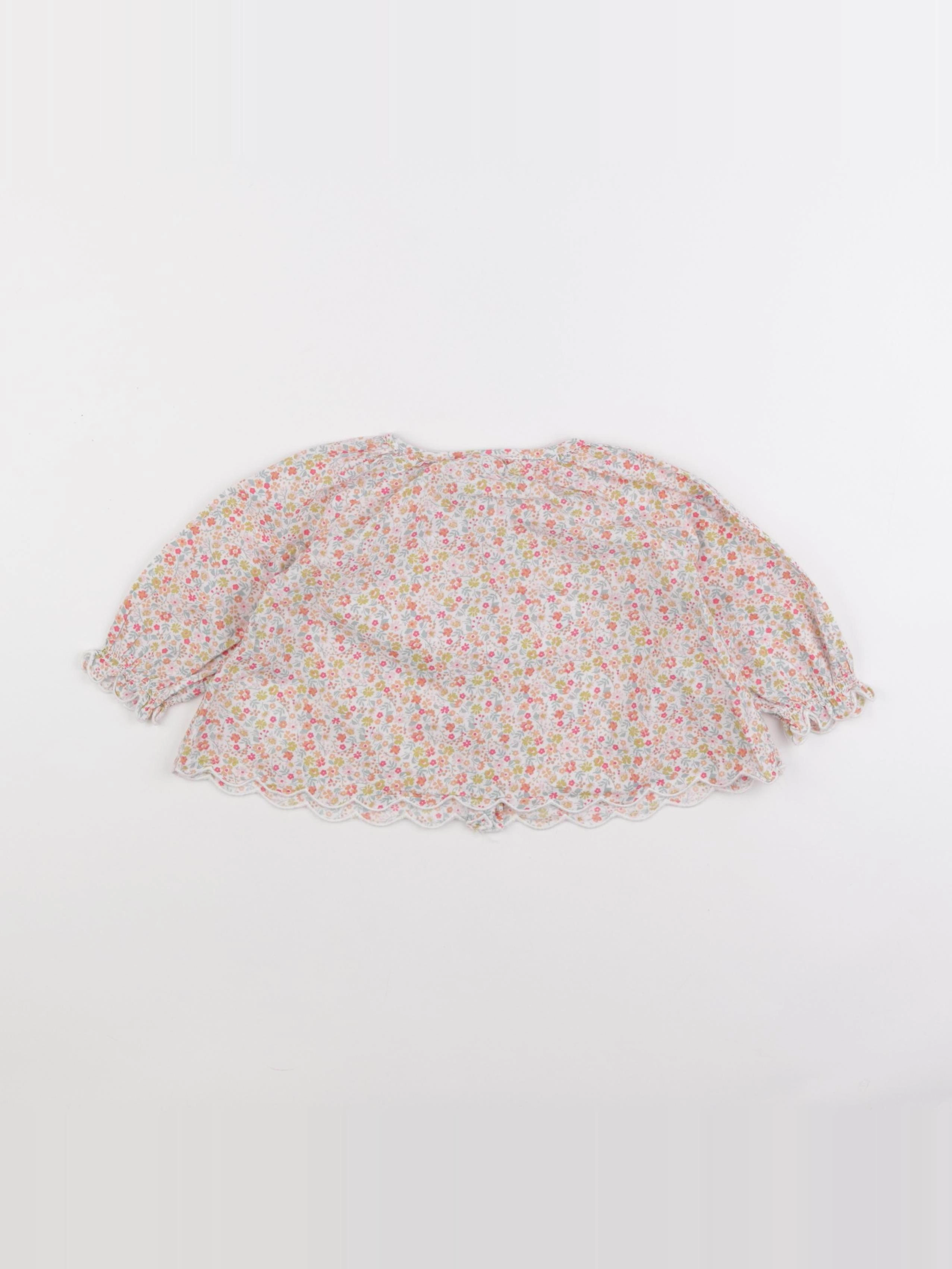 Vertbaudet - blouse rose - 12 mois