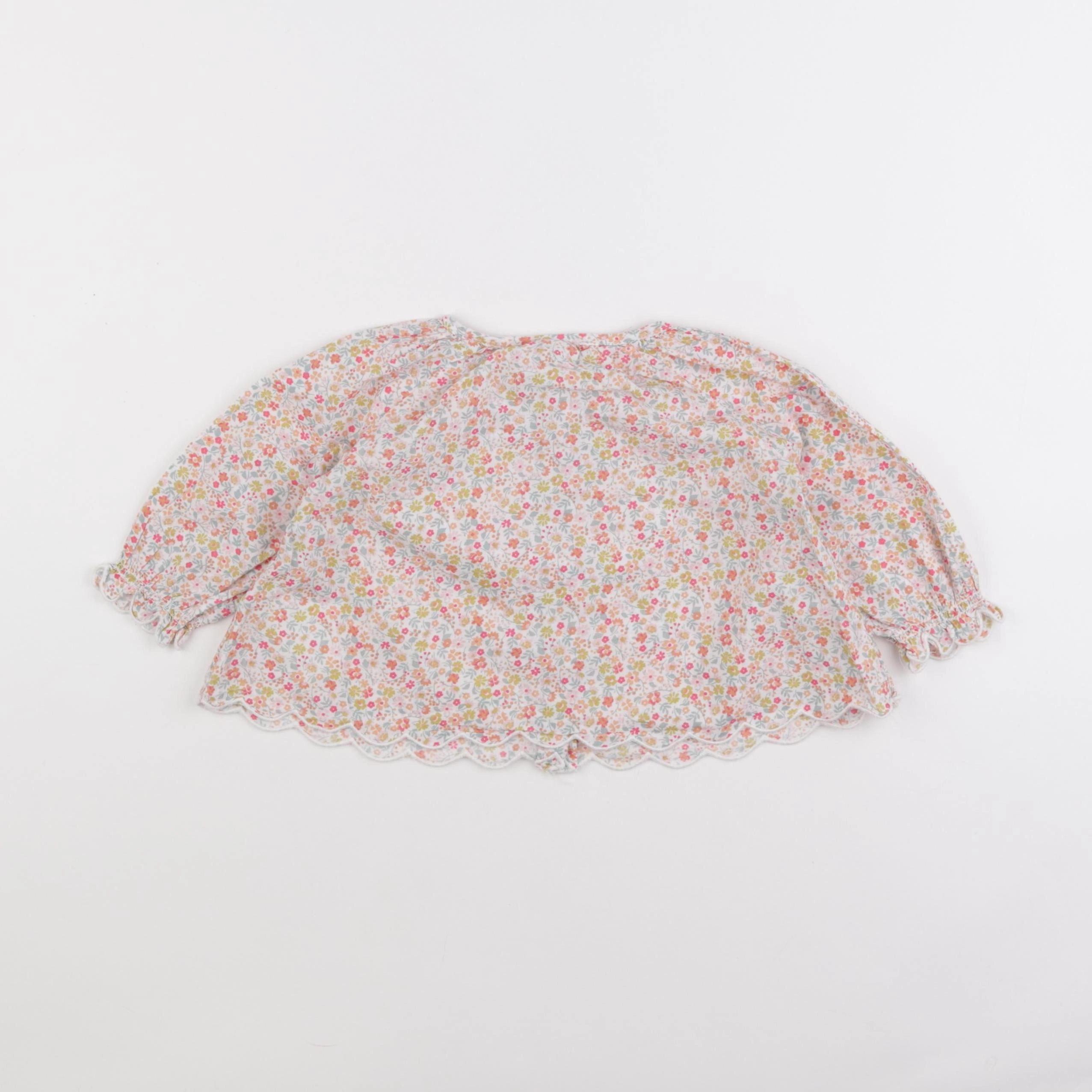 Vertbaudet - blouse rose - 12 mois