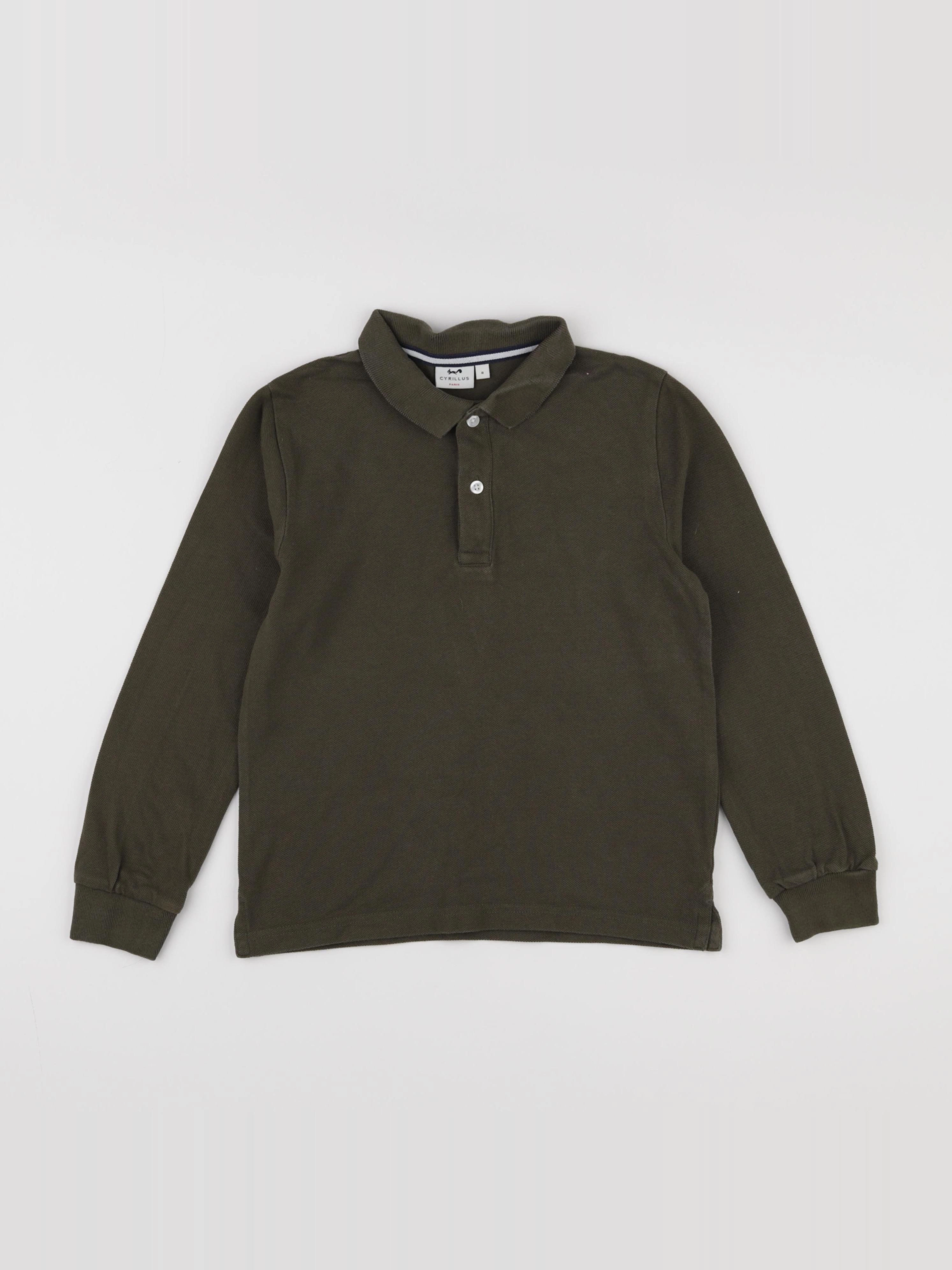 Cyrillus - polo vert - 8 ans