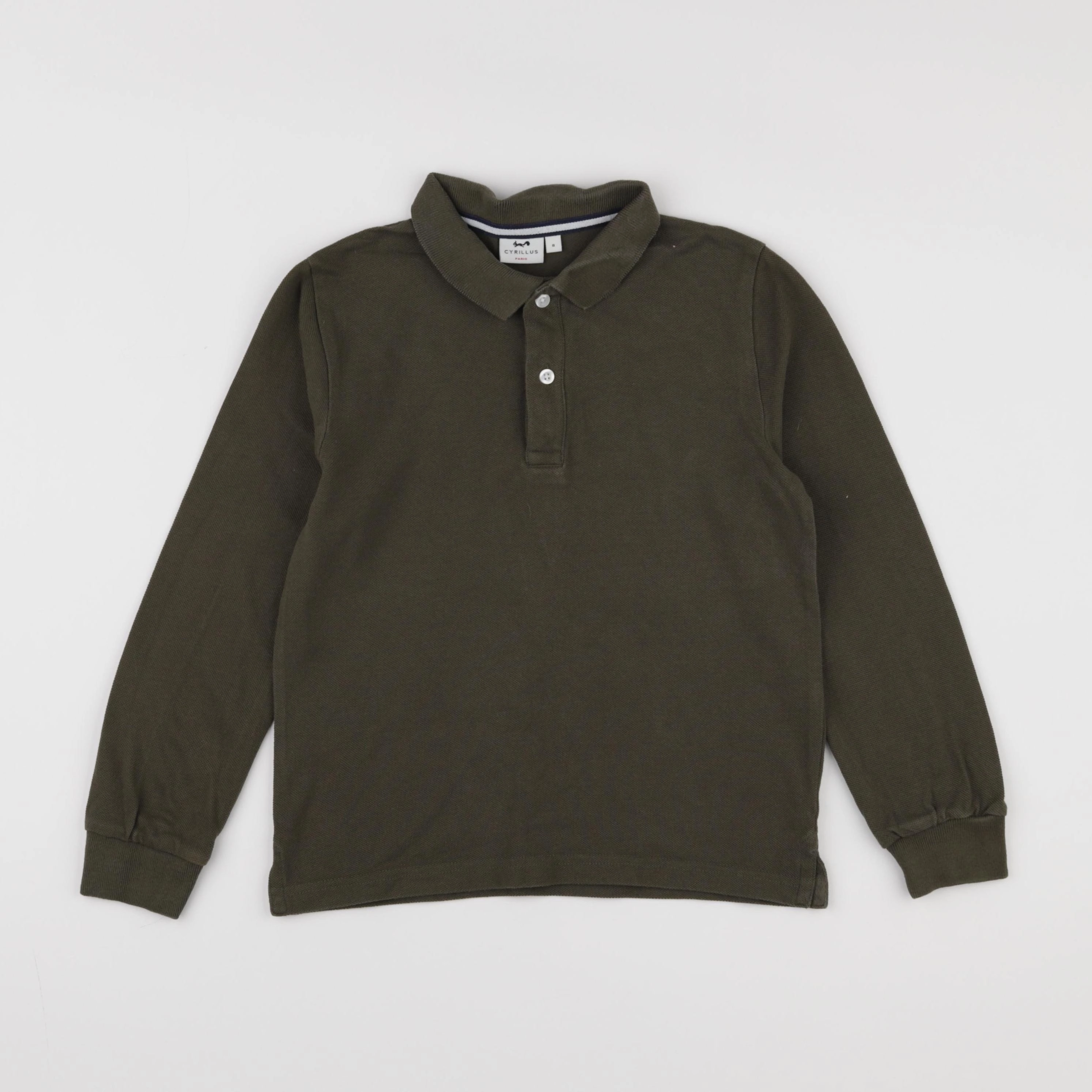Cyrillus - polo vert - 8 ans