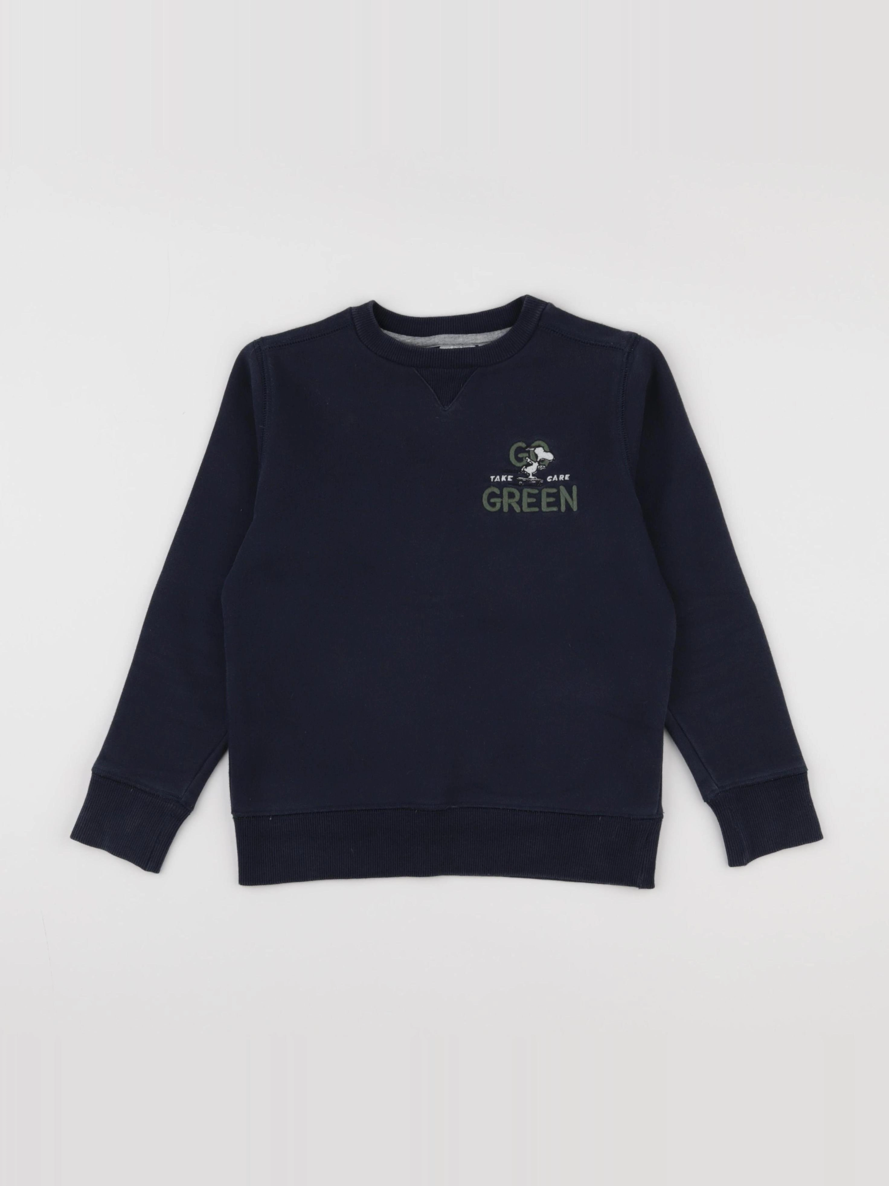 Cyrillus - sweat bleu - 8 ans