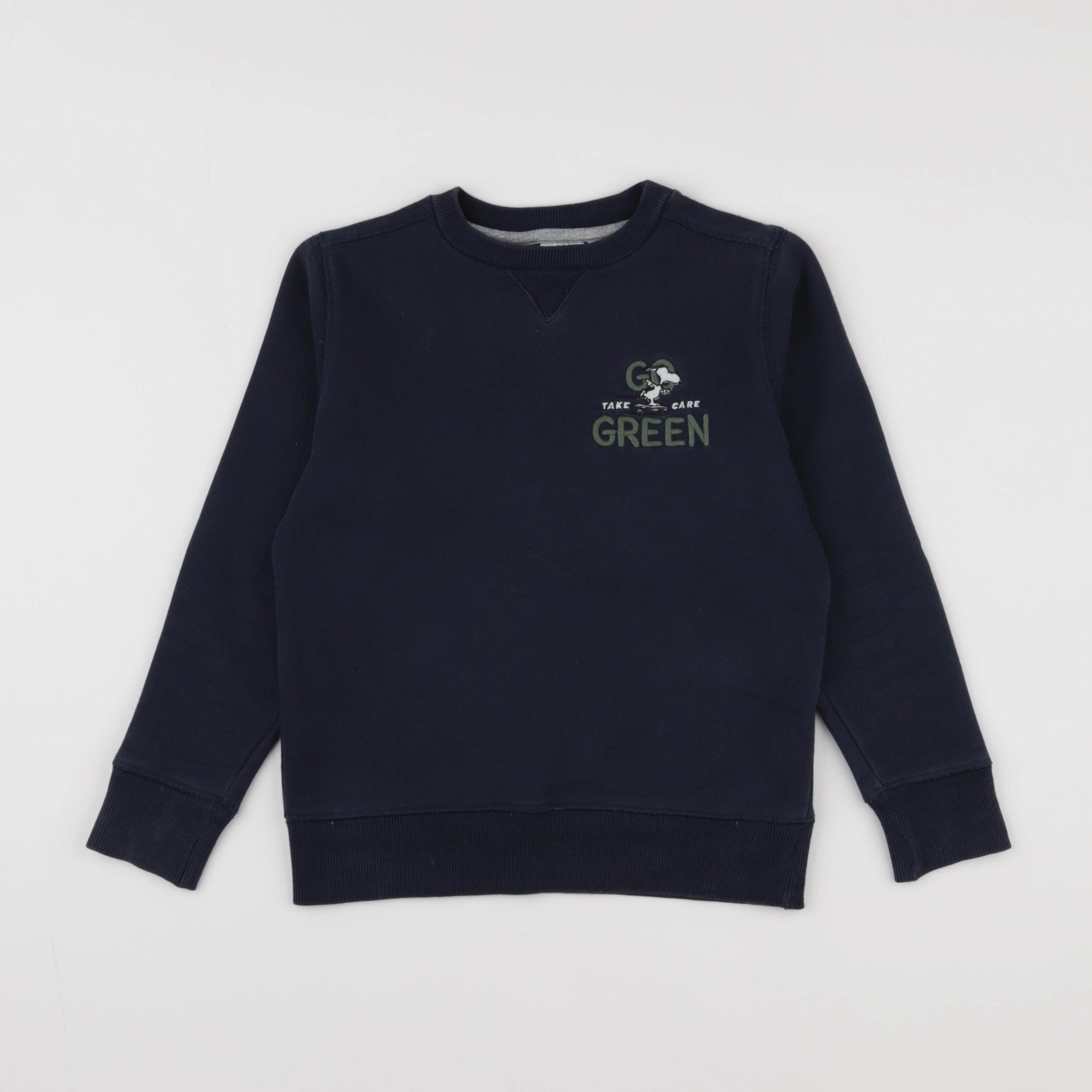 Cyrillus - sweat bleu - 8 ans