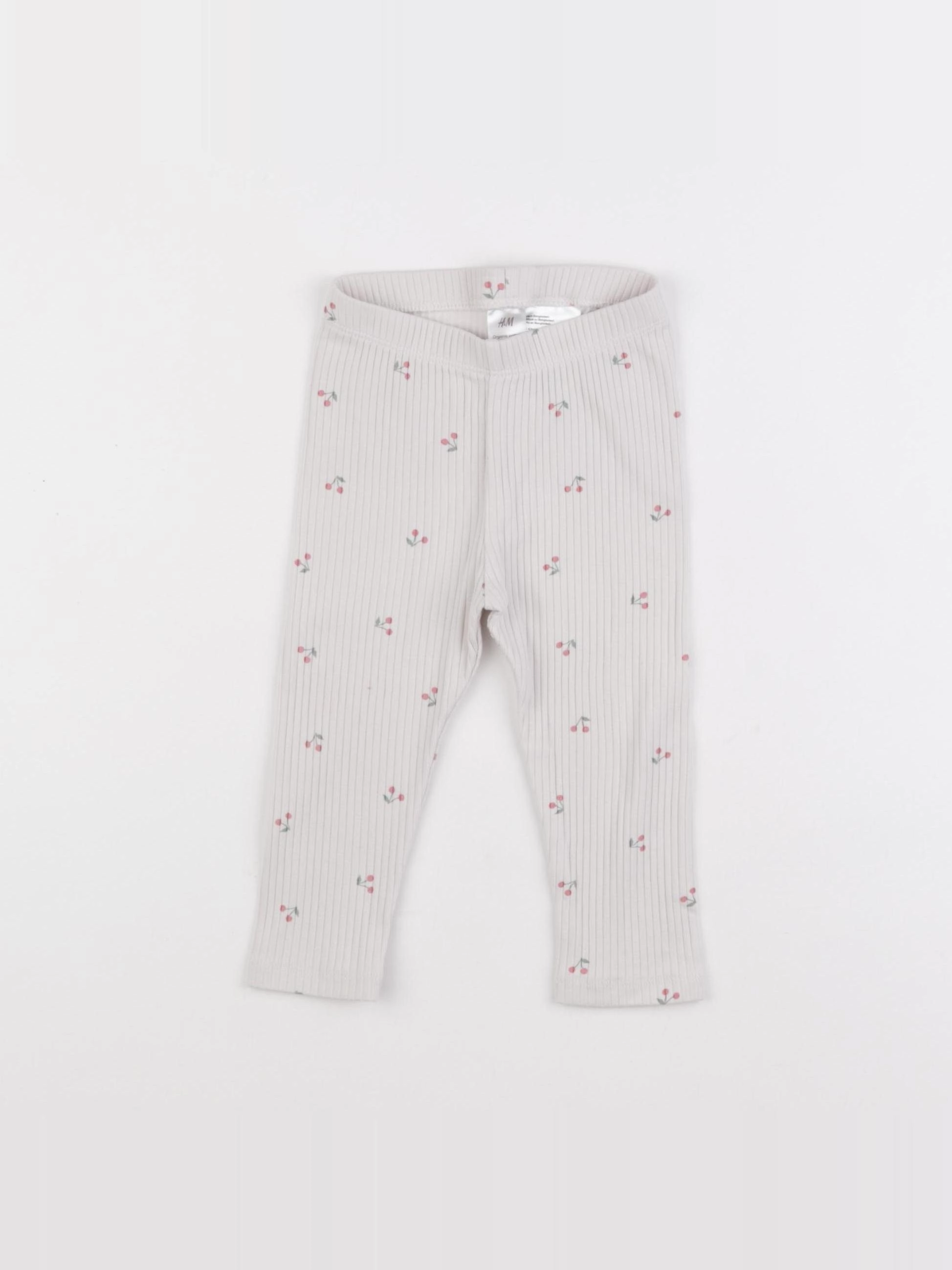 H&M - legging blanc - 12 mois
