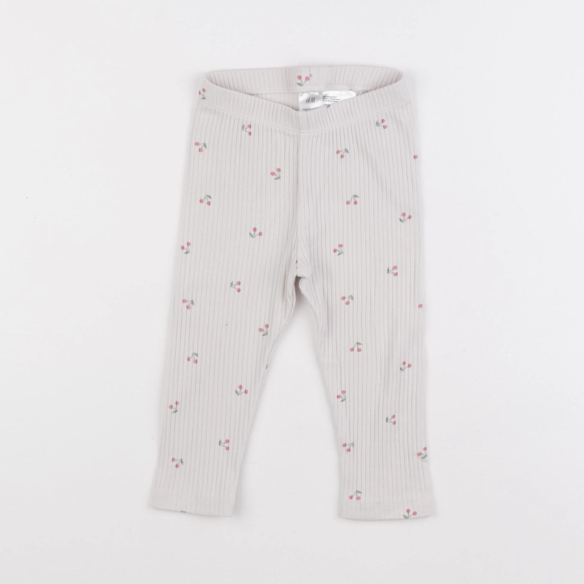 H&M - legging blanc - 12 mois