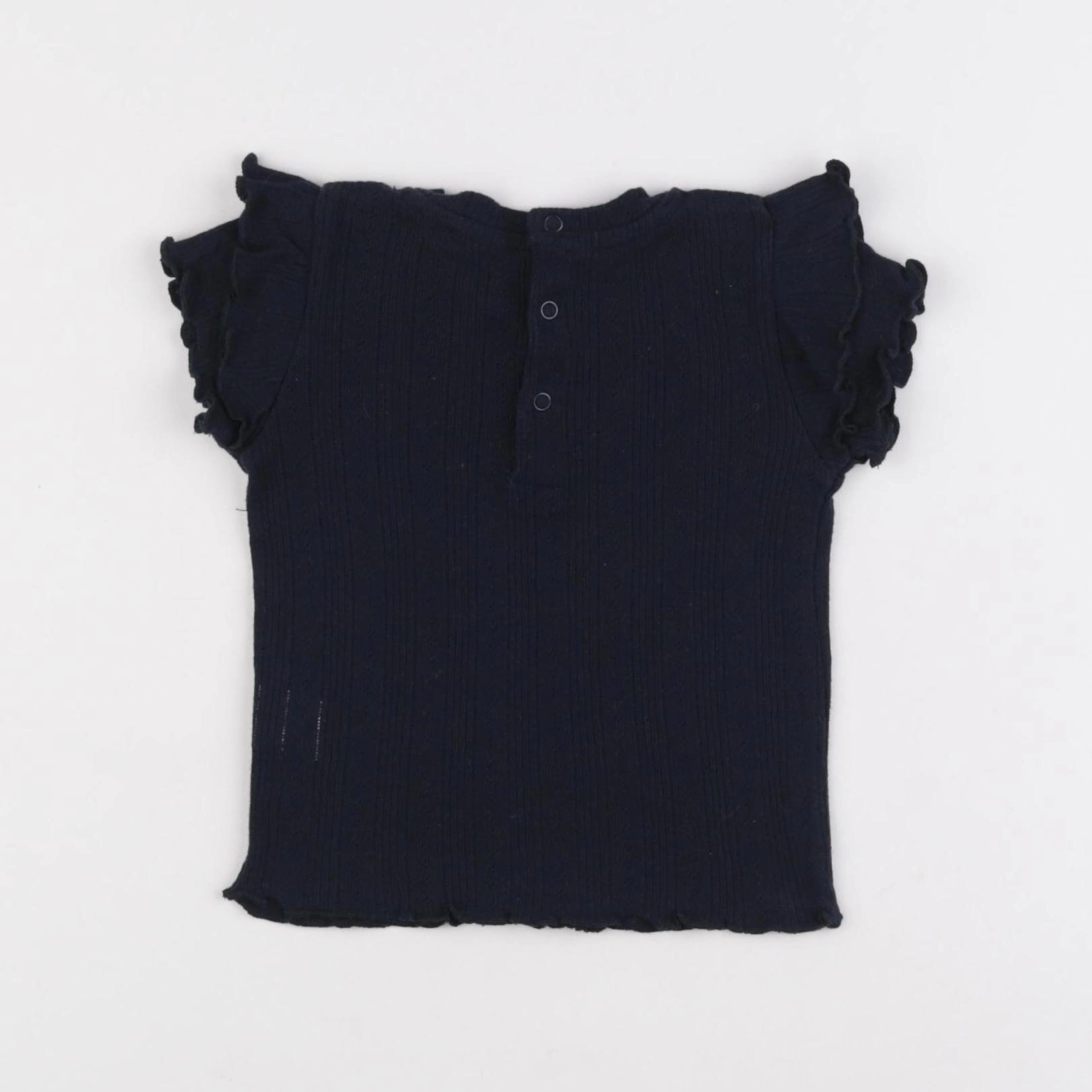 Boutchou - tee-shirt bleu - 12 mois