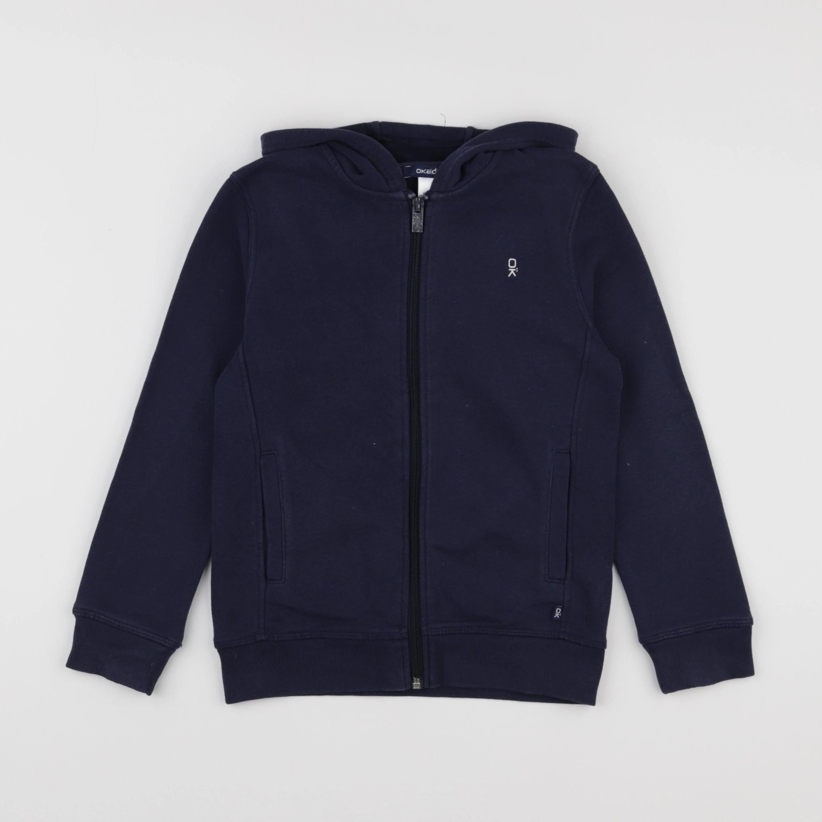 Okaidi - sweat bleu - 8 ans