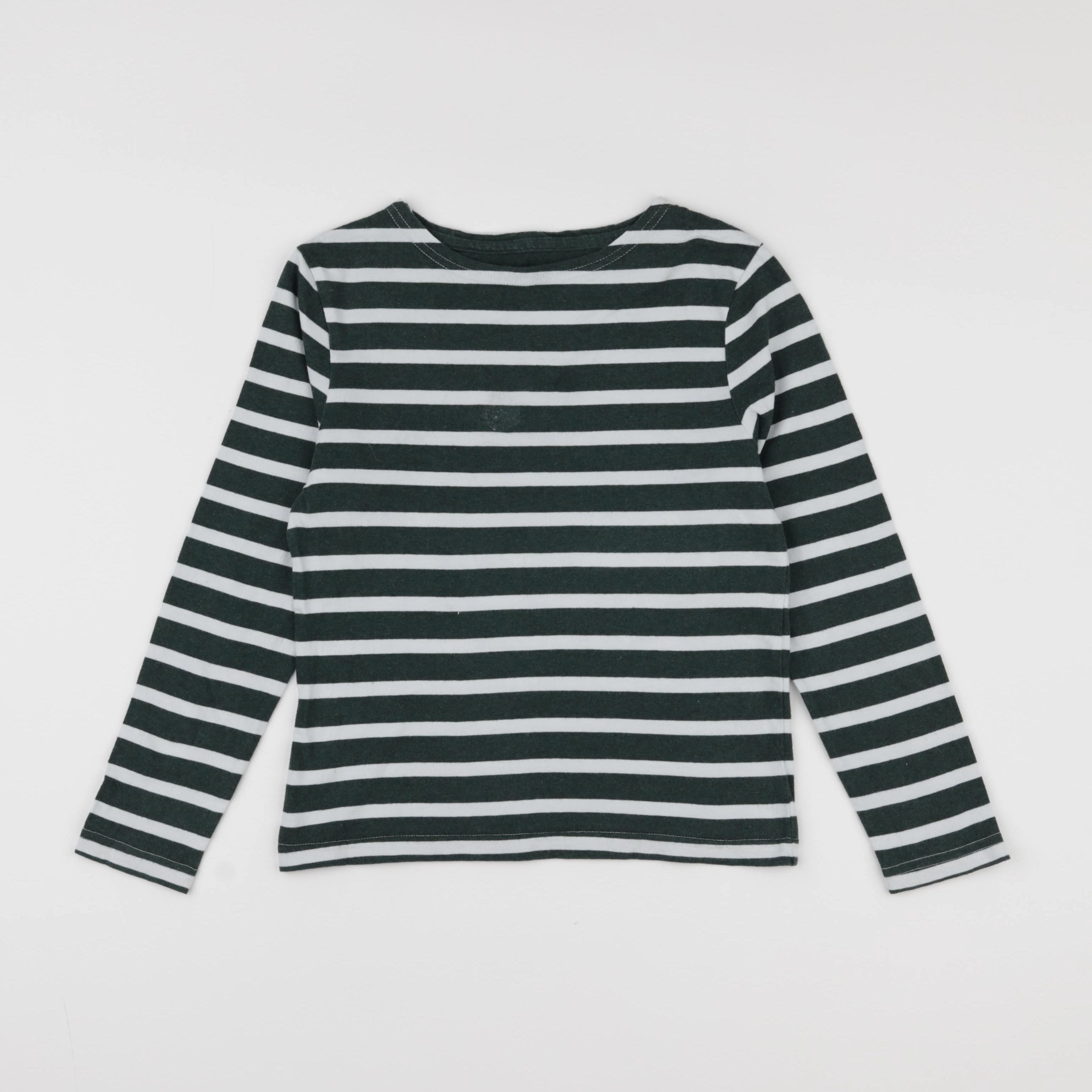 Cyrillus - tee-shirt blanc, vert - 8 ans