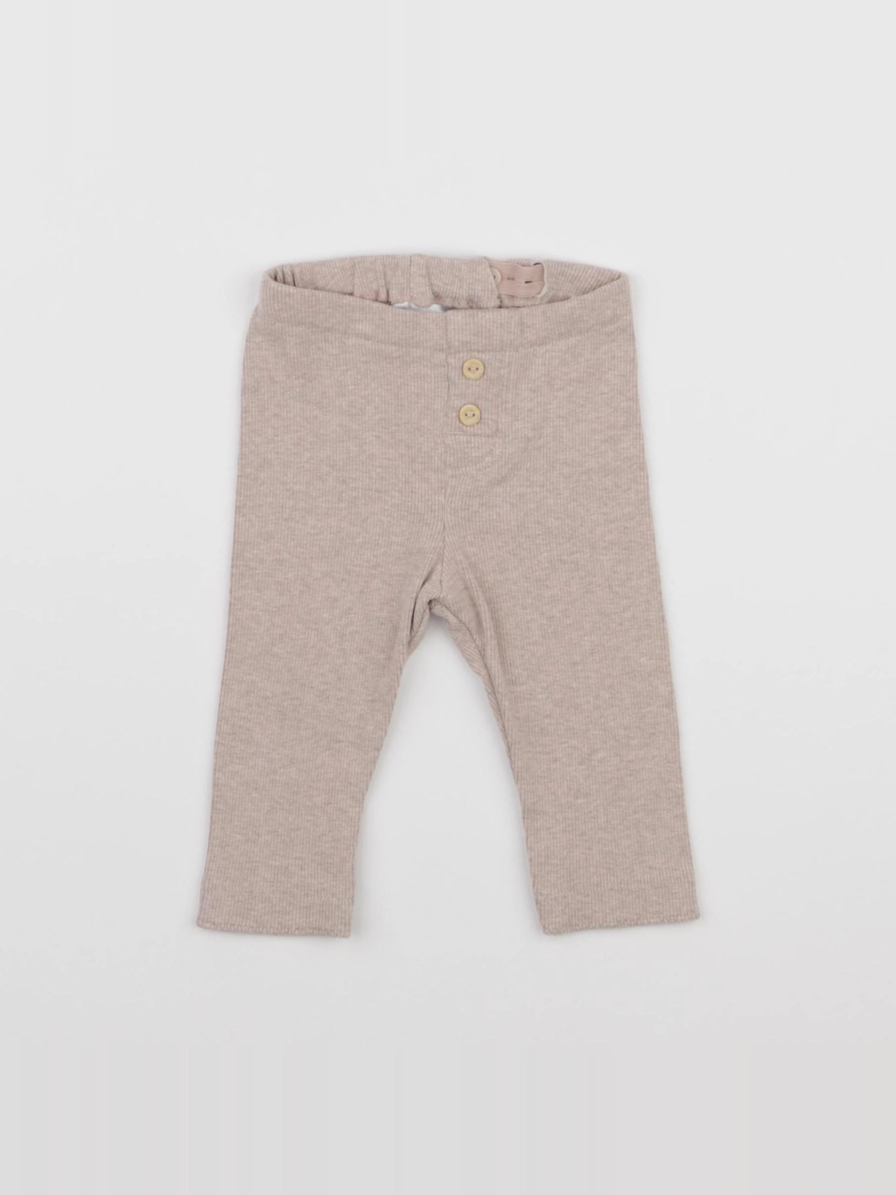 H&M - legging gris - 6 mois