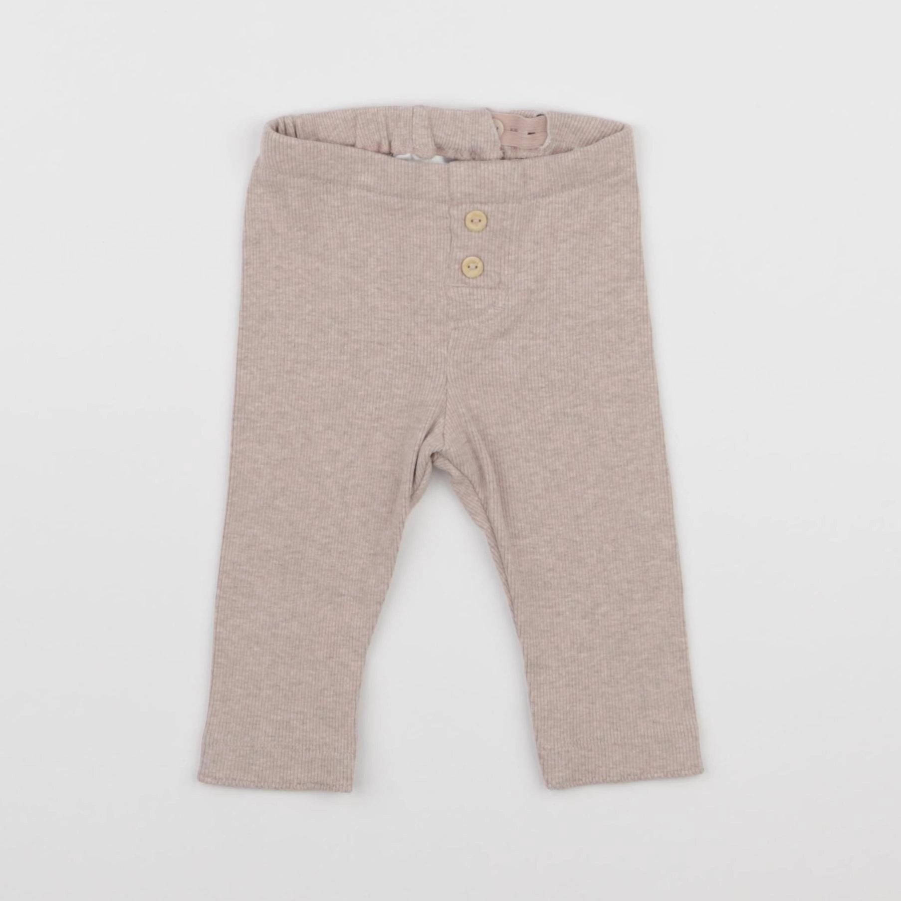H&M - legging gris - 6 mois
