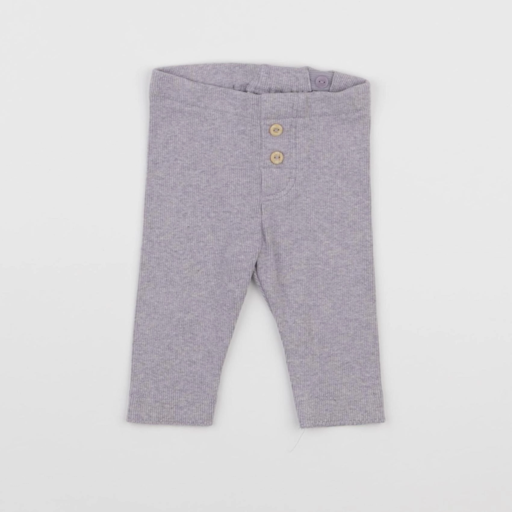 H&M - legging violet - 3 mois