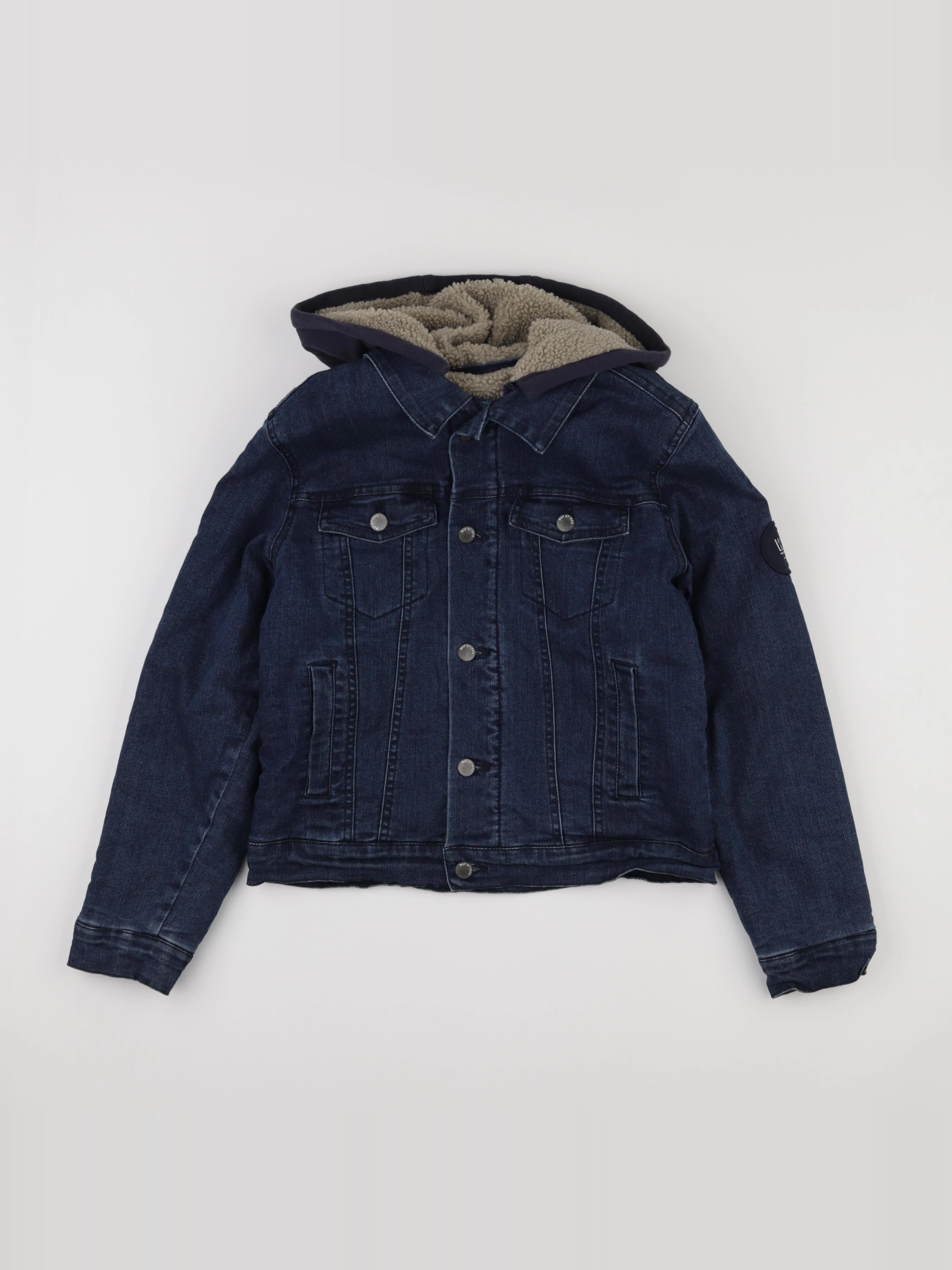 IKKS - manteau bleu - 12 ans