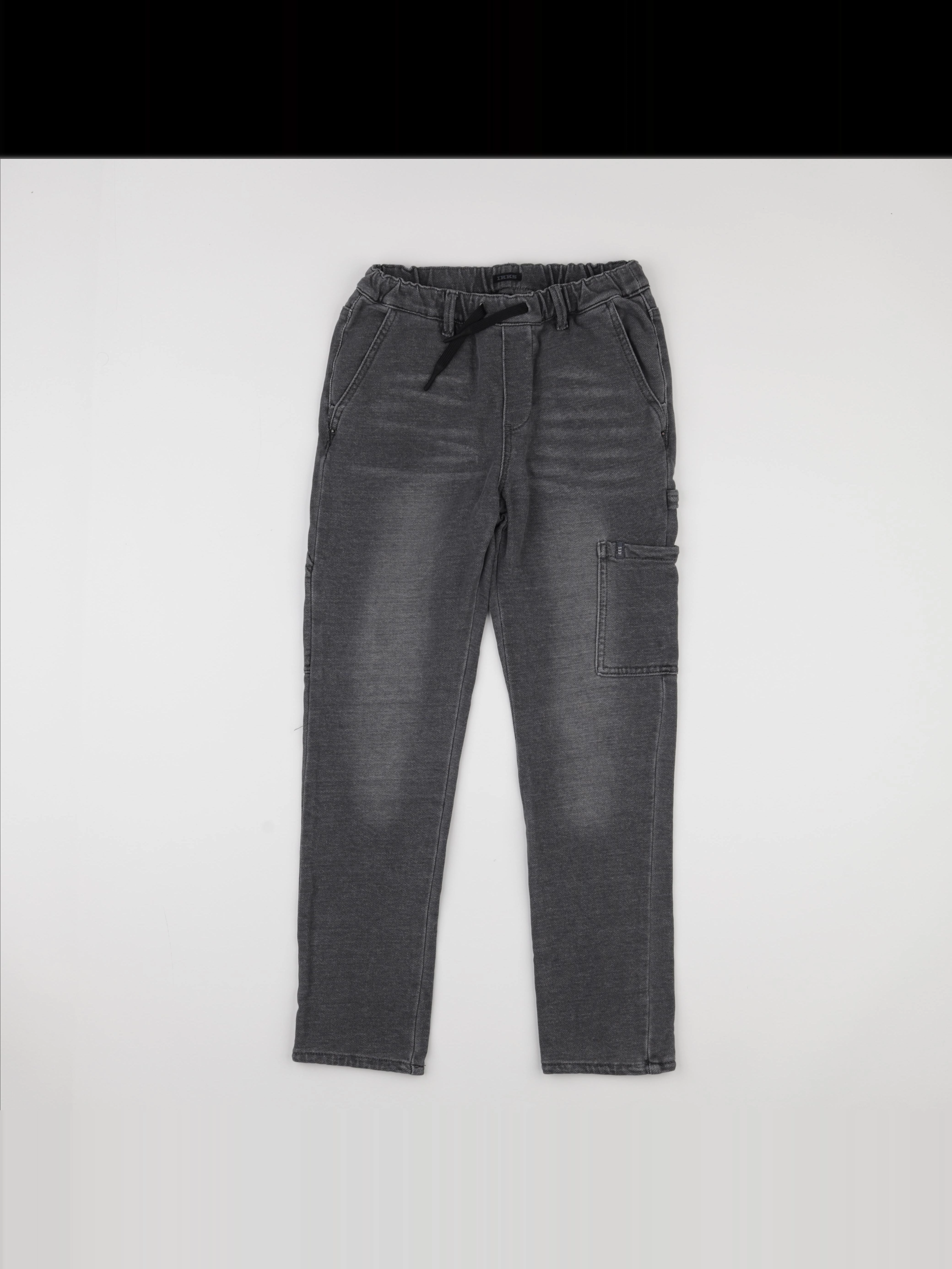 IKKS - jean gris - 12 ans