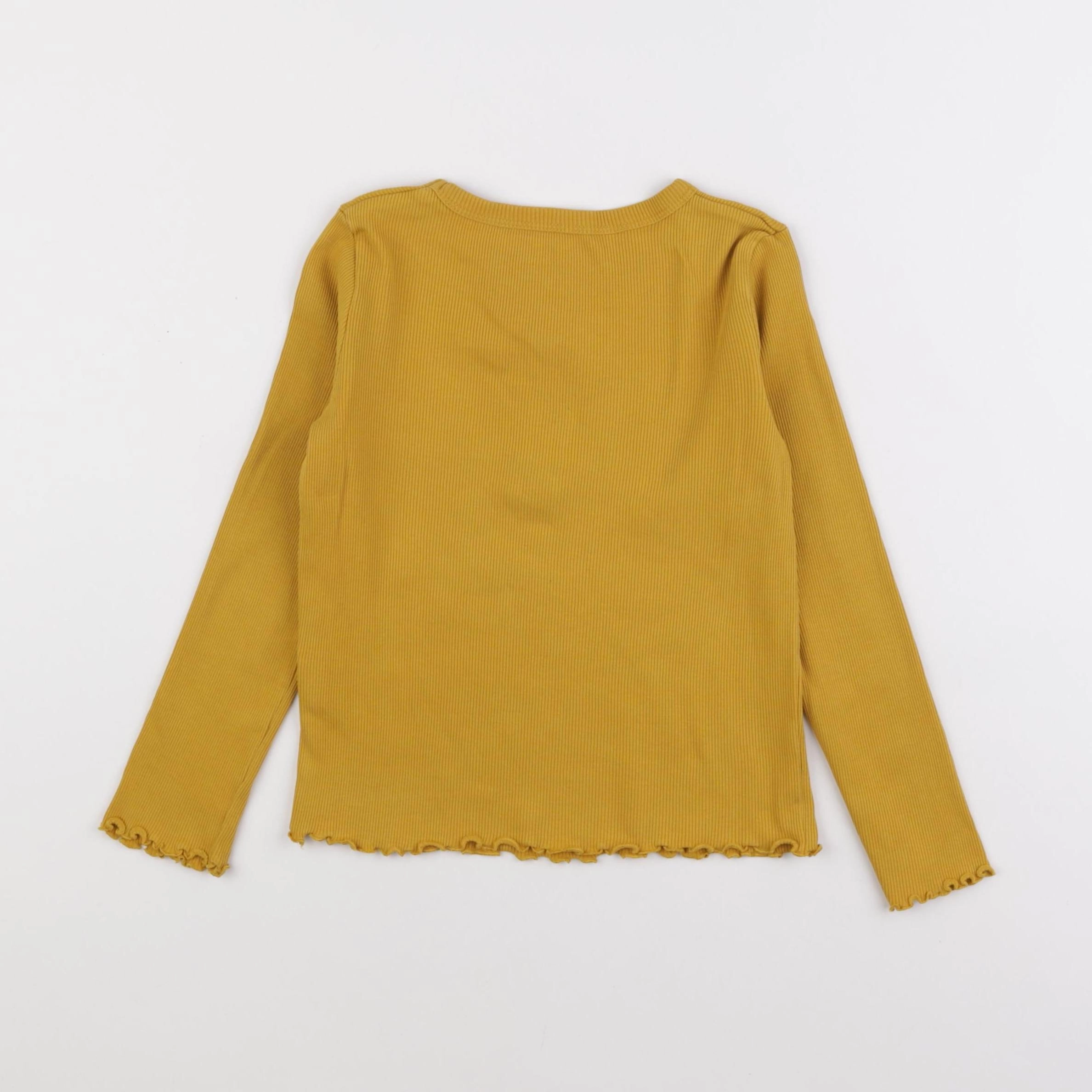 Monoprix - tee-shirt jaune - 6 ans