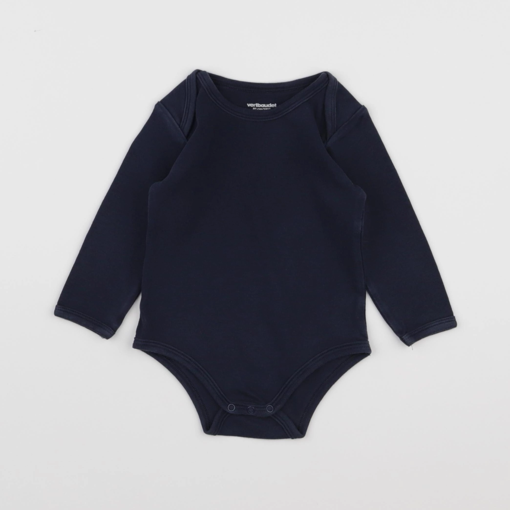 Vertbaudet - body bleu - 18 mois