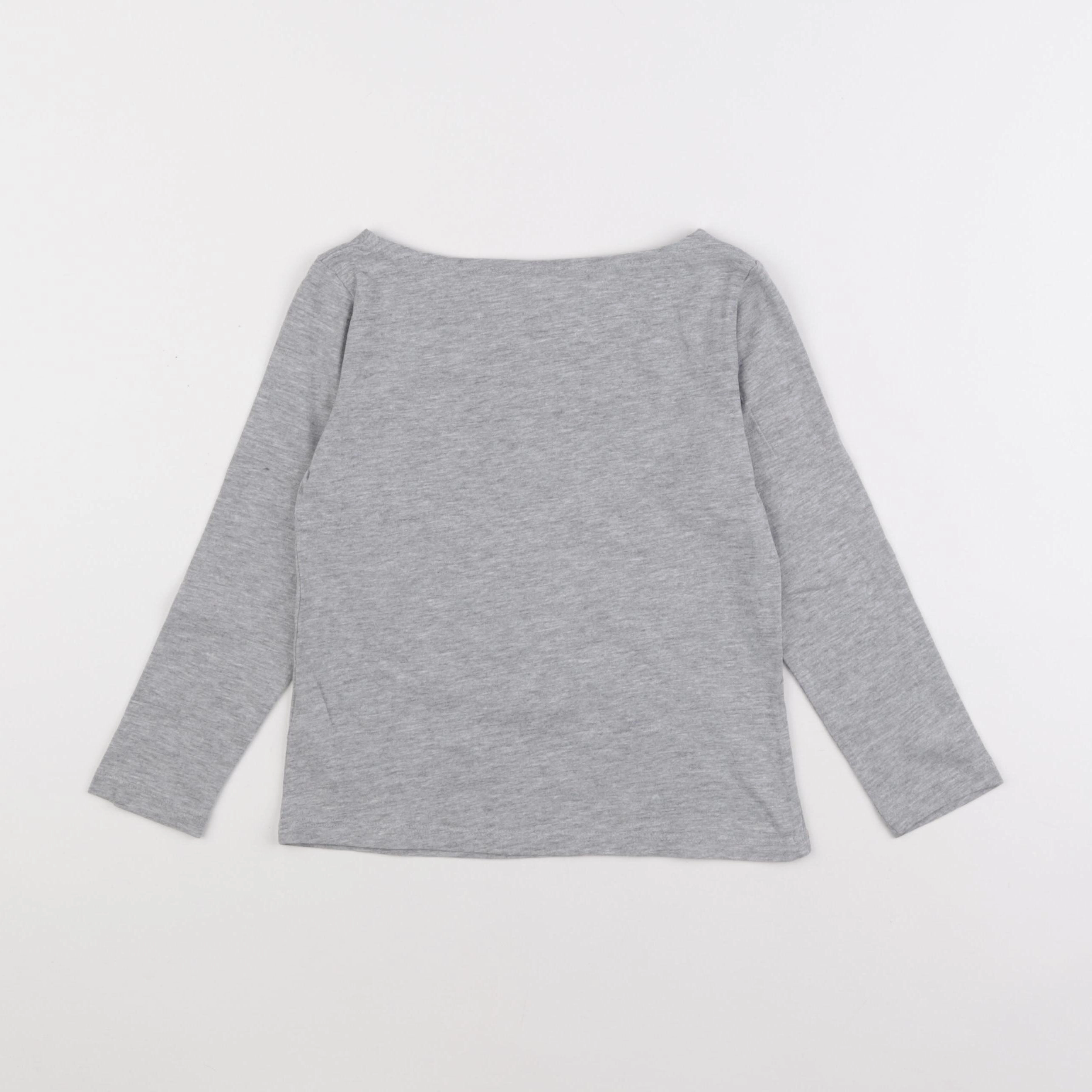 Monoprix - tee-shirt gris - 6 ans