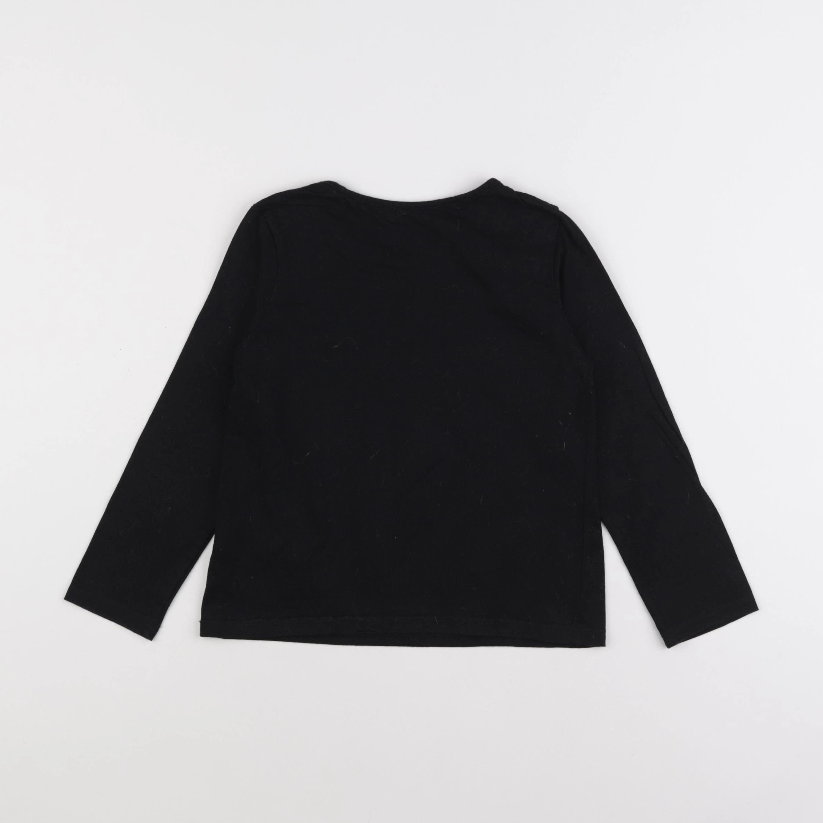 H&M - tee-shirt noir - 5/6 ans