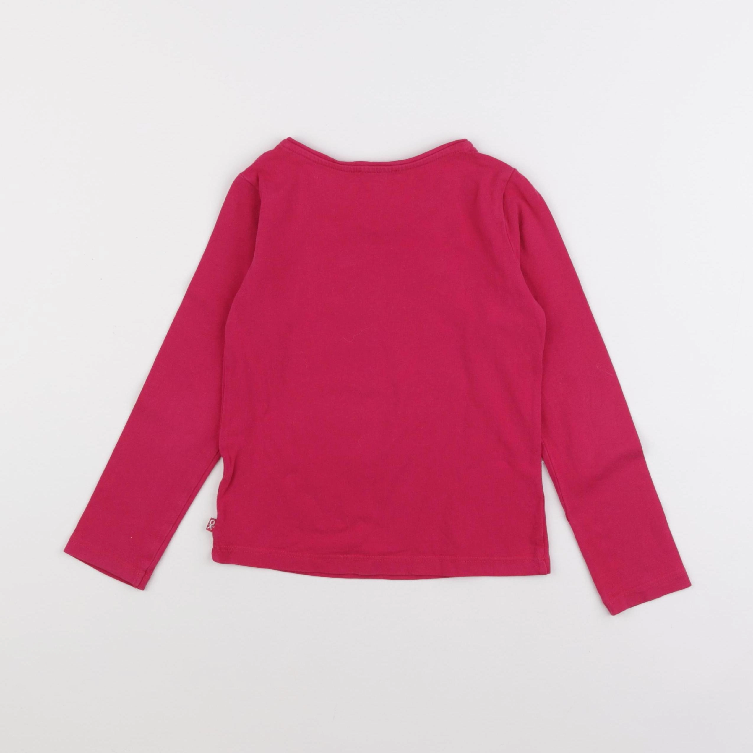 Okaidi - tee-shirt rose - 6 ans