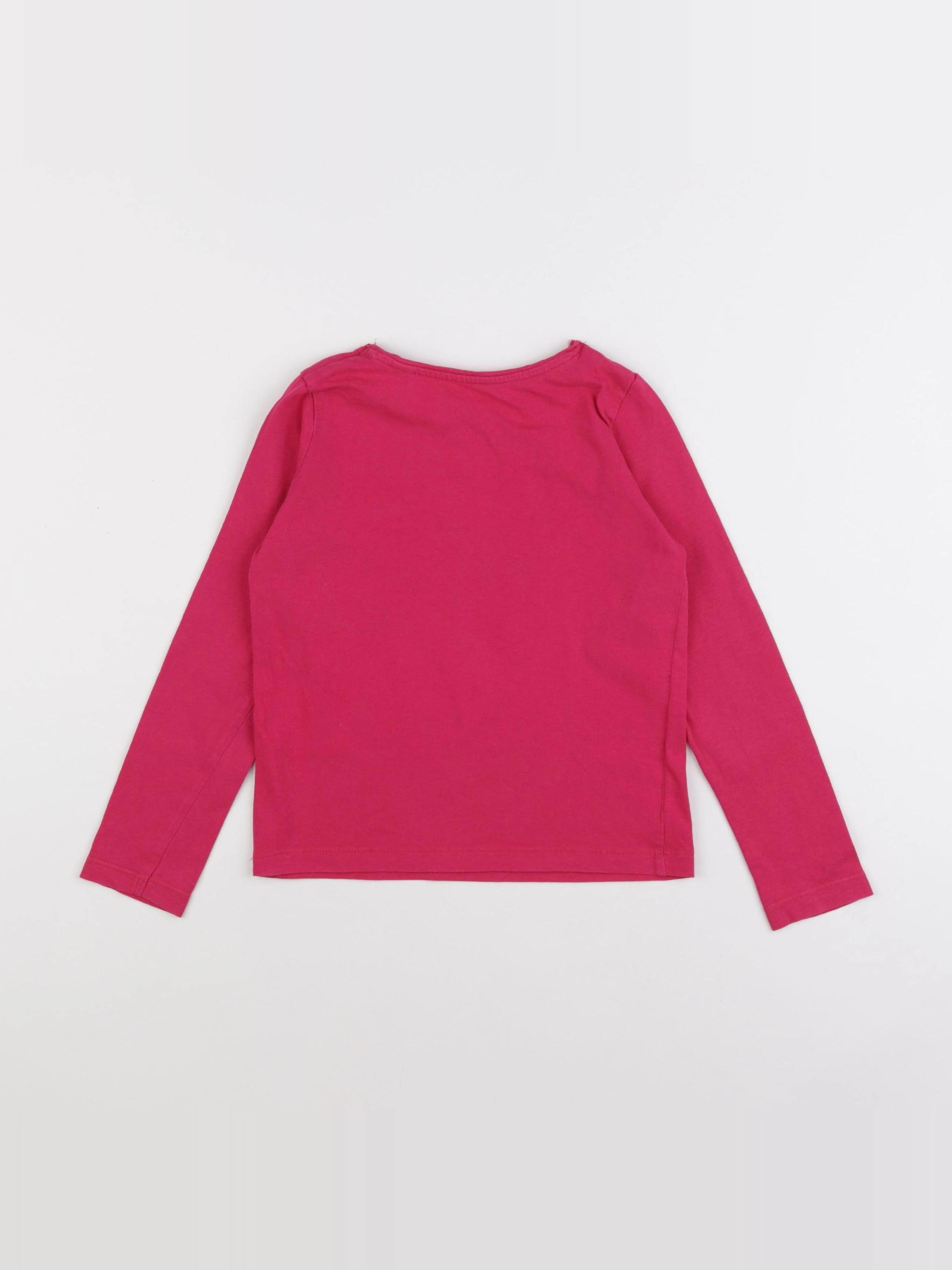Okaidi - tee-shirt rose - 6 ans