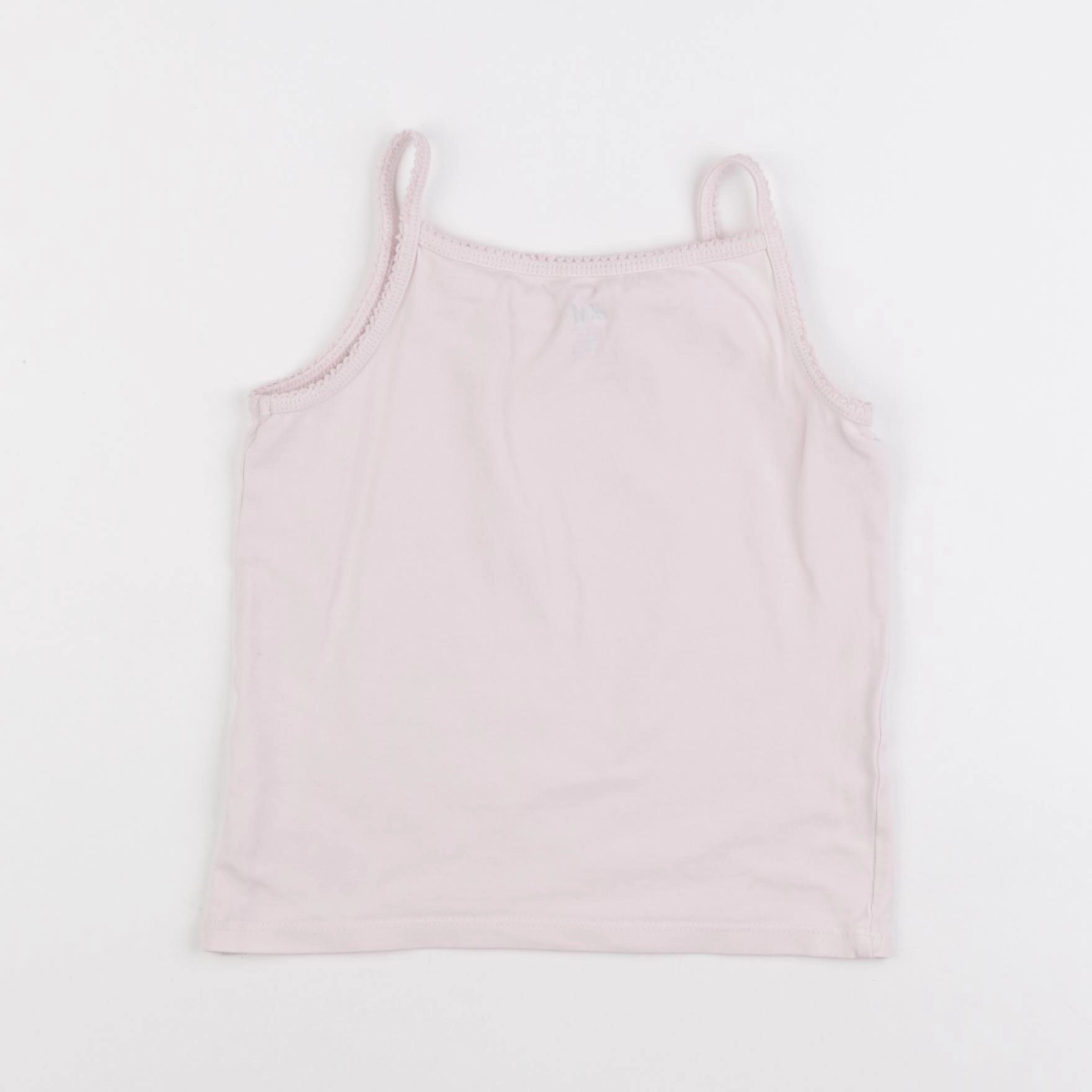 H&M - maillot de corps rose - 4/6 ans