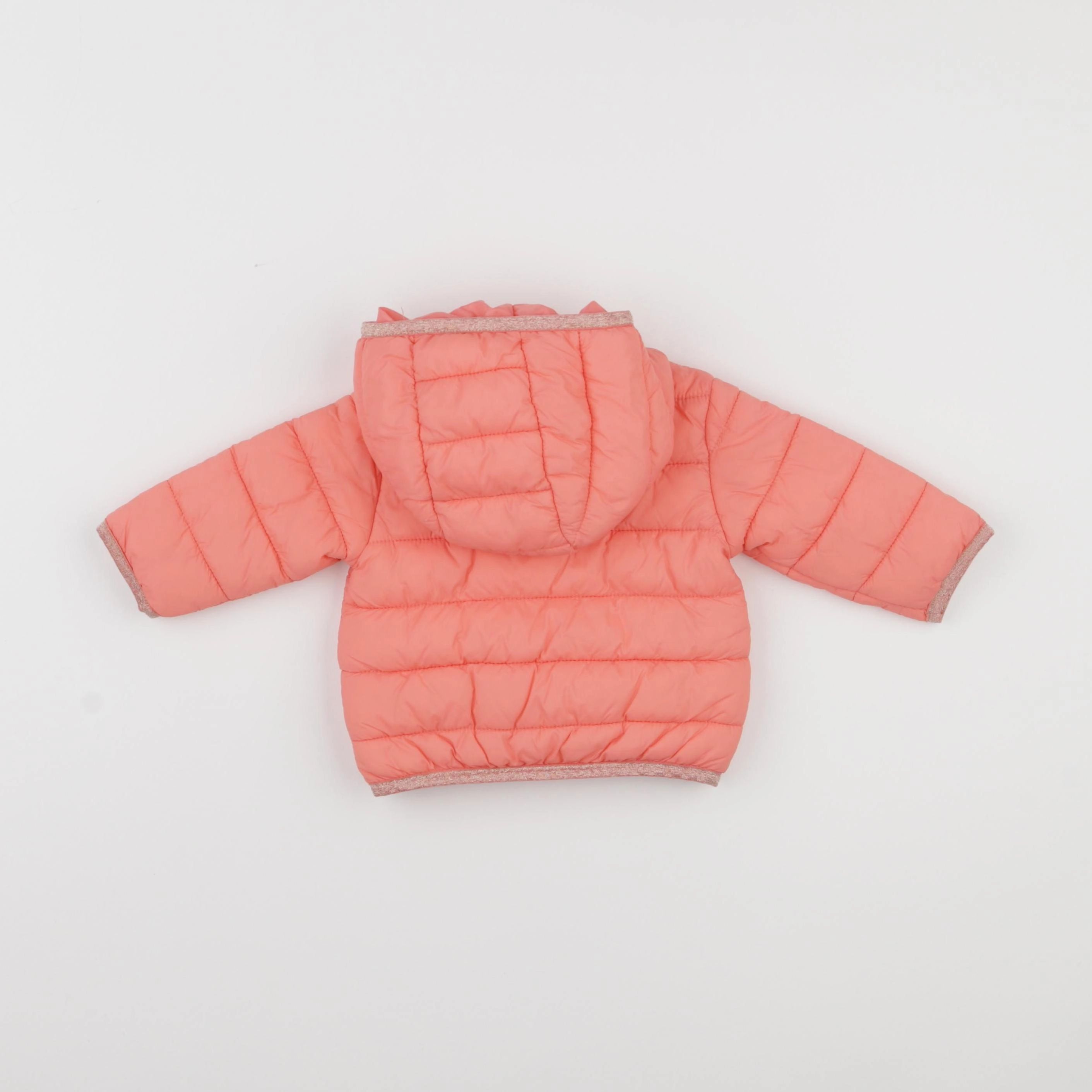 Vertbaudet - doudoune rose - 3 mois