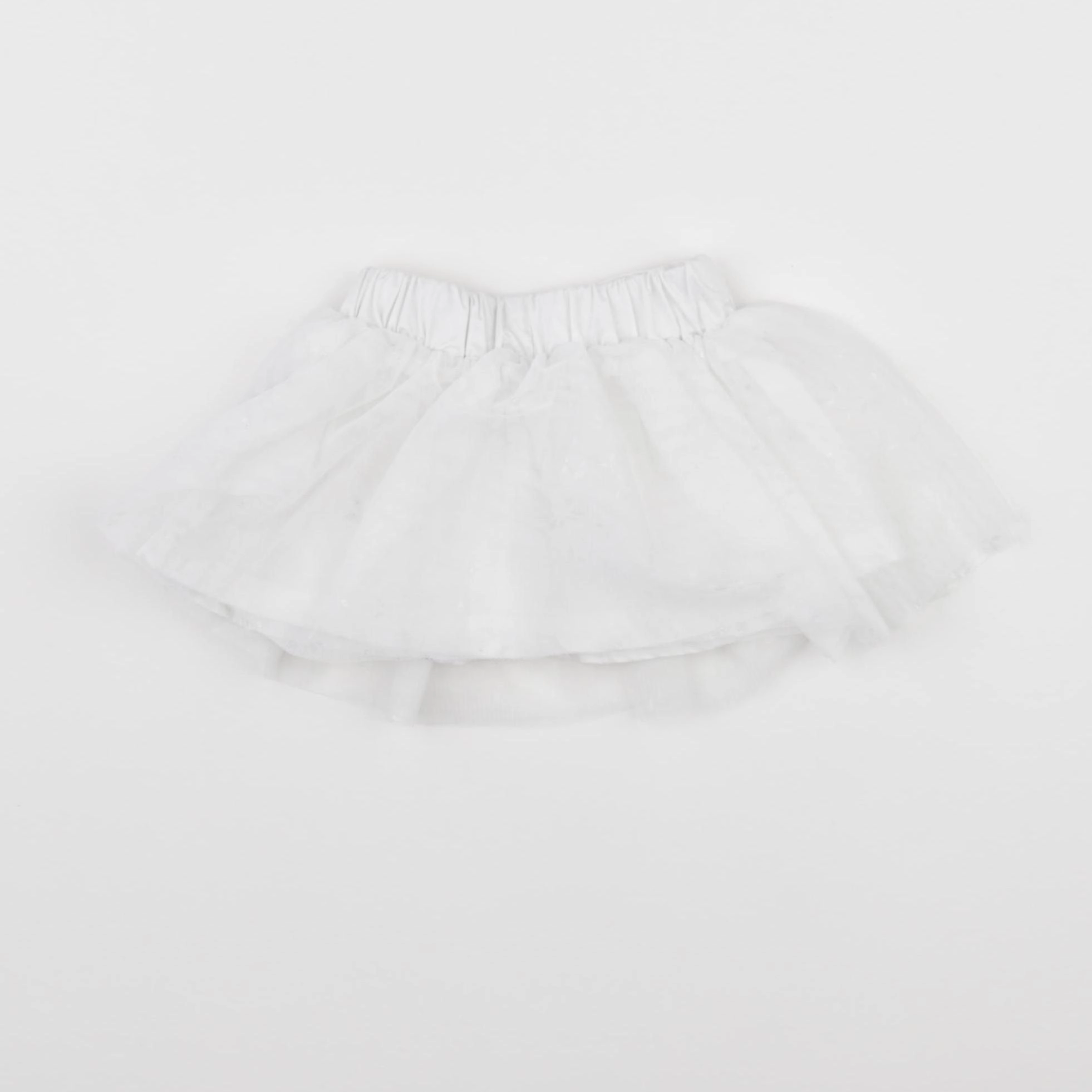Vertbaudet - jupe blanc - 0/3 mois
