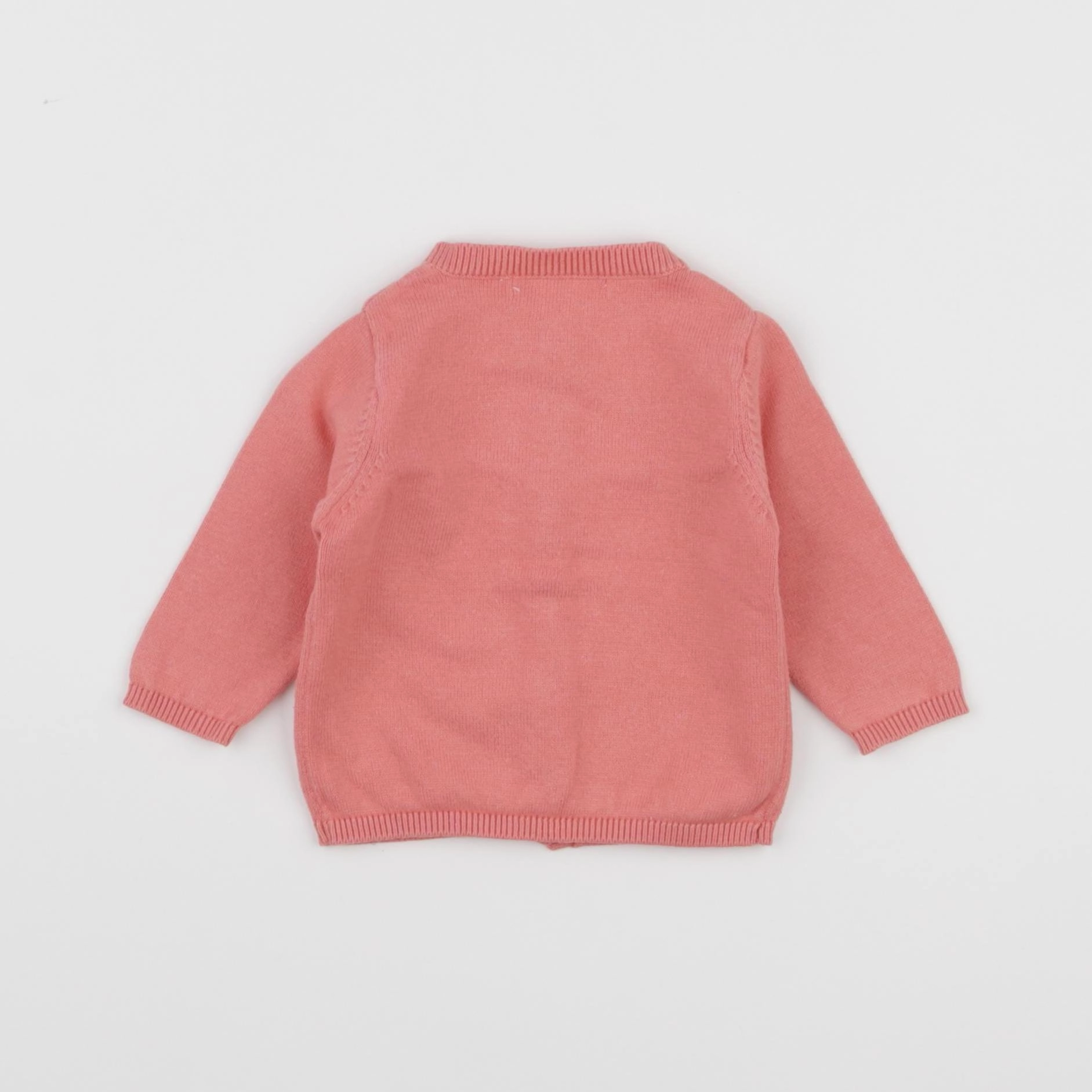 Vertbaudet - gilet rose - 3 mois
